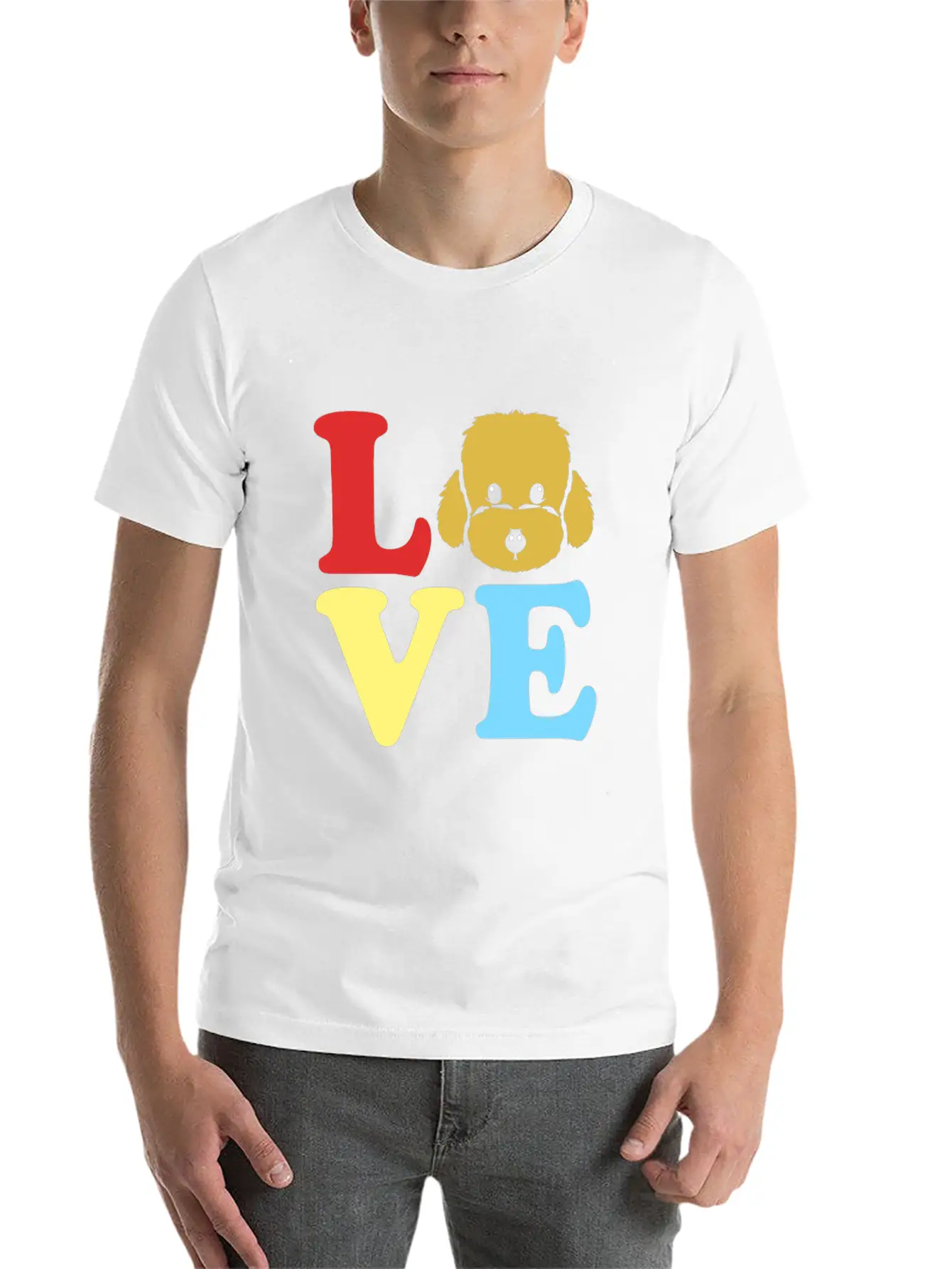 Doodle Dog Goldendoodle Golden Retriever Poodle Classic Cotton Tee – Unisex Comfort For Any Season