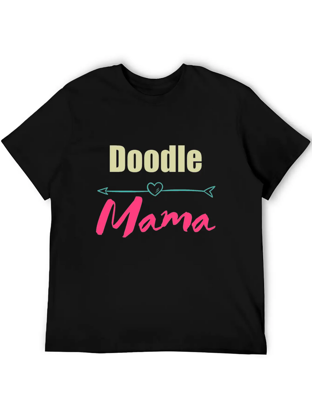 Doodle Mama Stylish Everyday T-Shirt – Unisex Basic Cotton Tee
