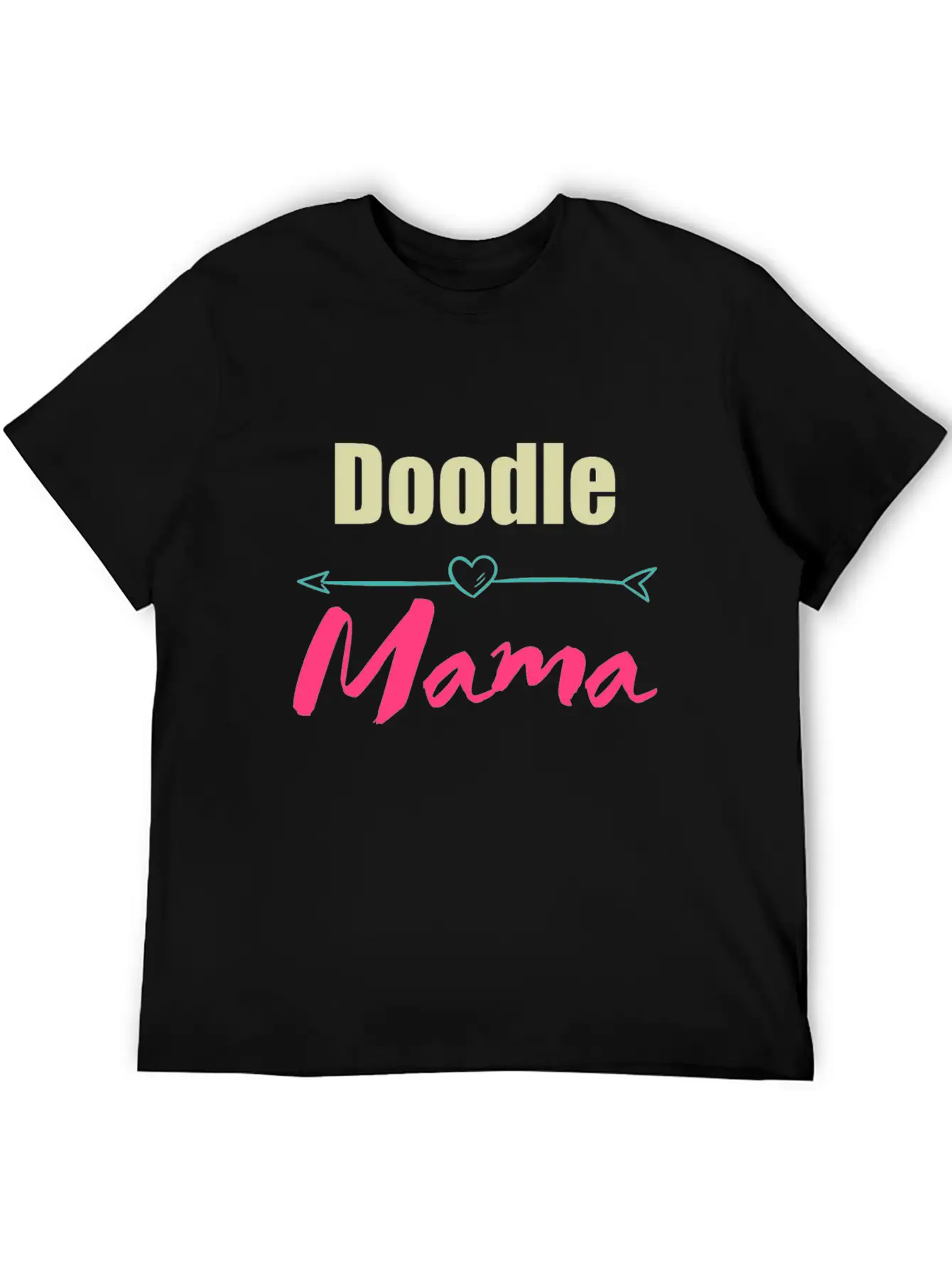 Doodle Mama Stylish Everyday T-Shirt – Unisex Basic Cotton Tee