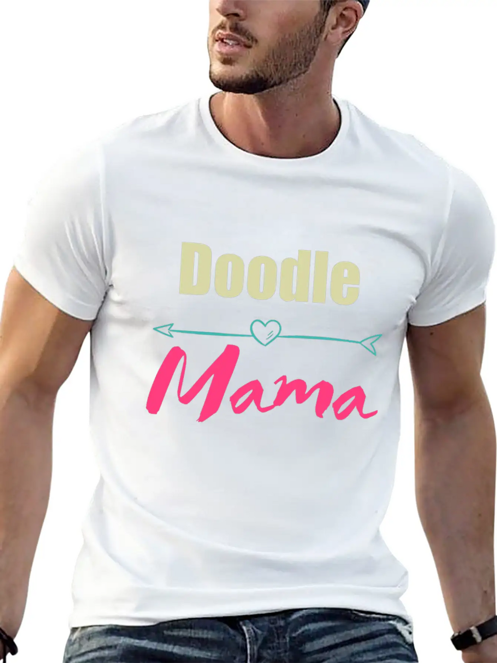 Doodle Mama Stylish Everyday T-Shirt – Unisex Basic Cotton Tee