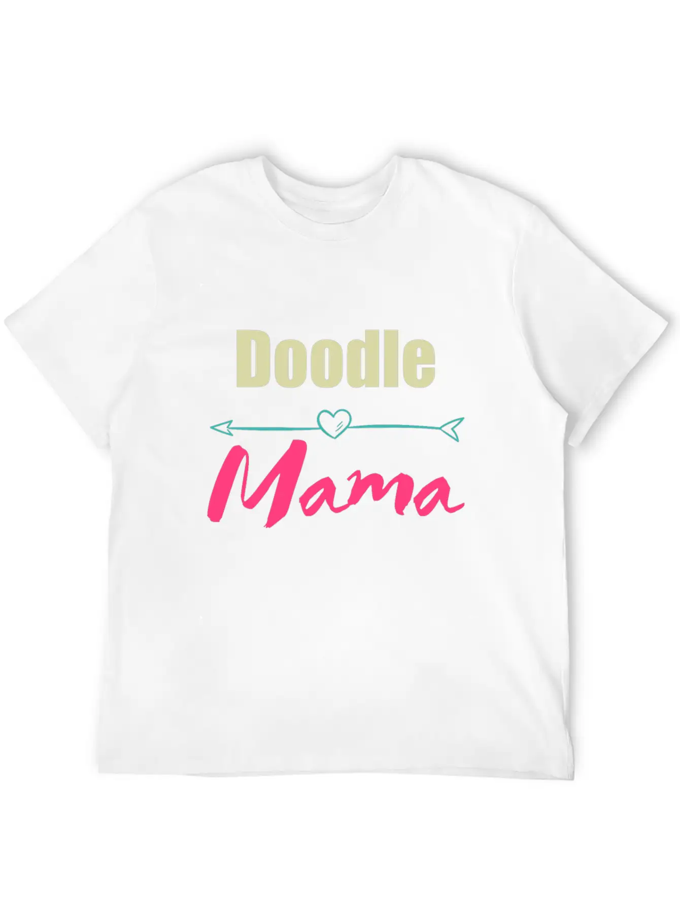 Doodle Mama Stylish Everyday T-Shirt – Unisex Basic Cotton Tee