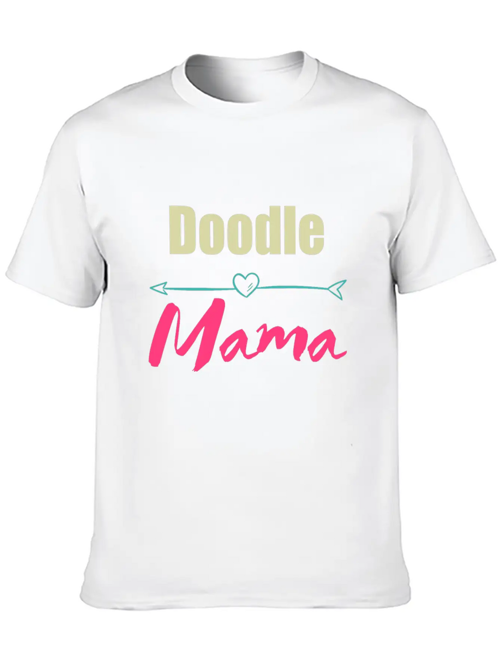 Doodle Mama Stylish Everyday T-Shirt – Unisex Basic Cotton Tee
