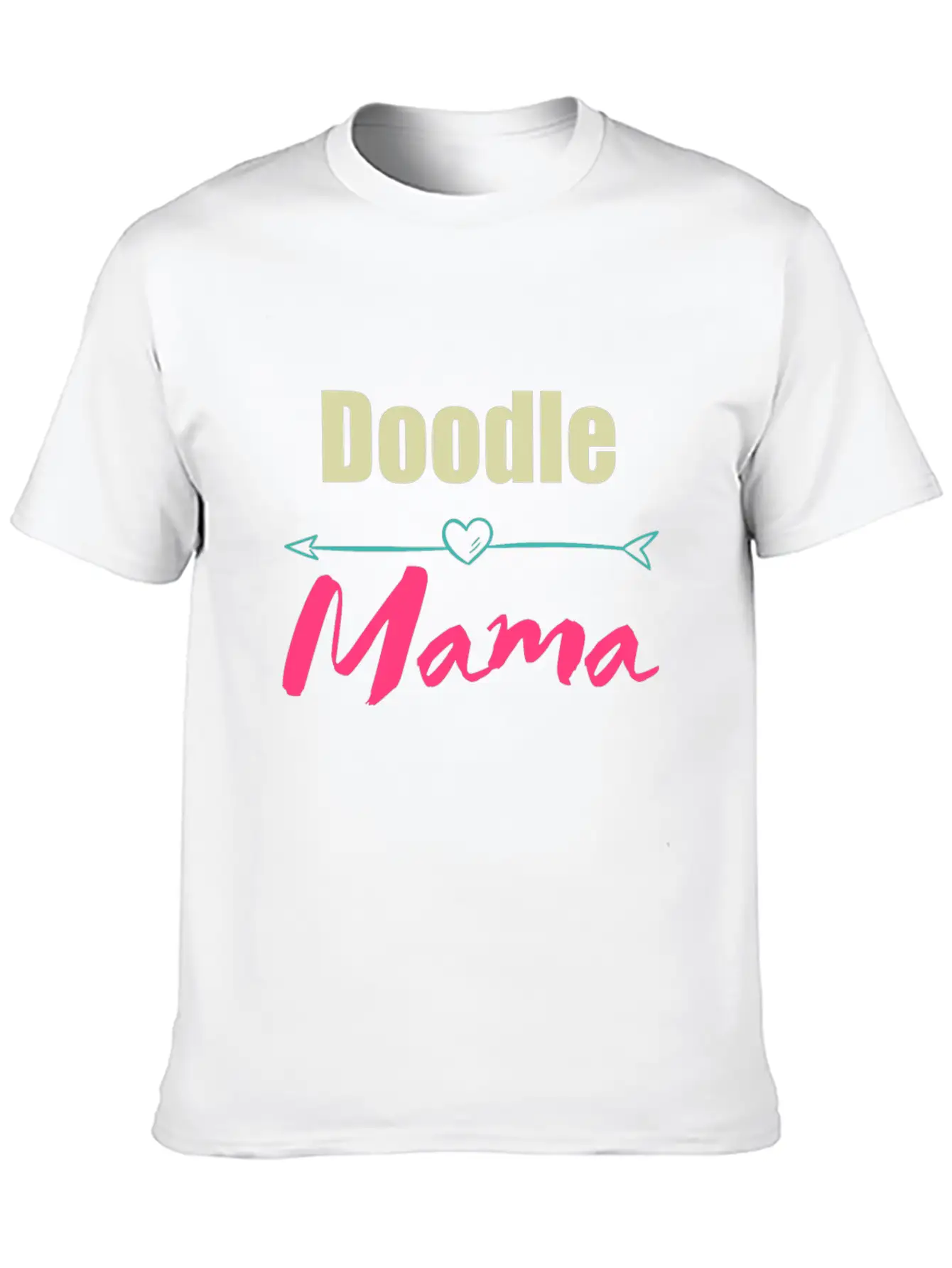 Doodle Mama Stylish Everyday T-Shirt – Unisex Basic Cotton Tee