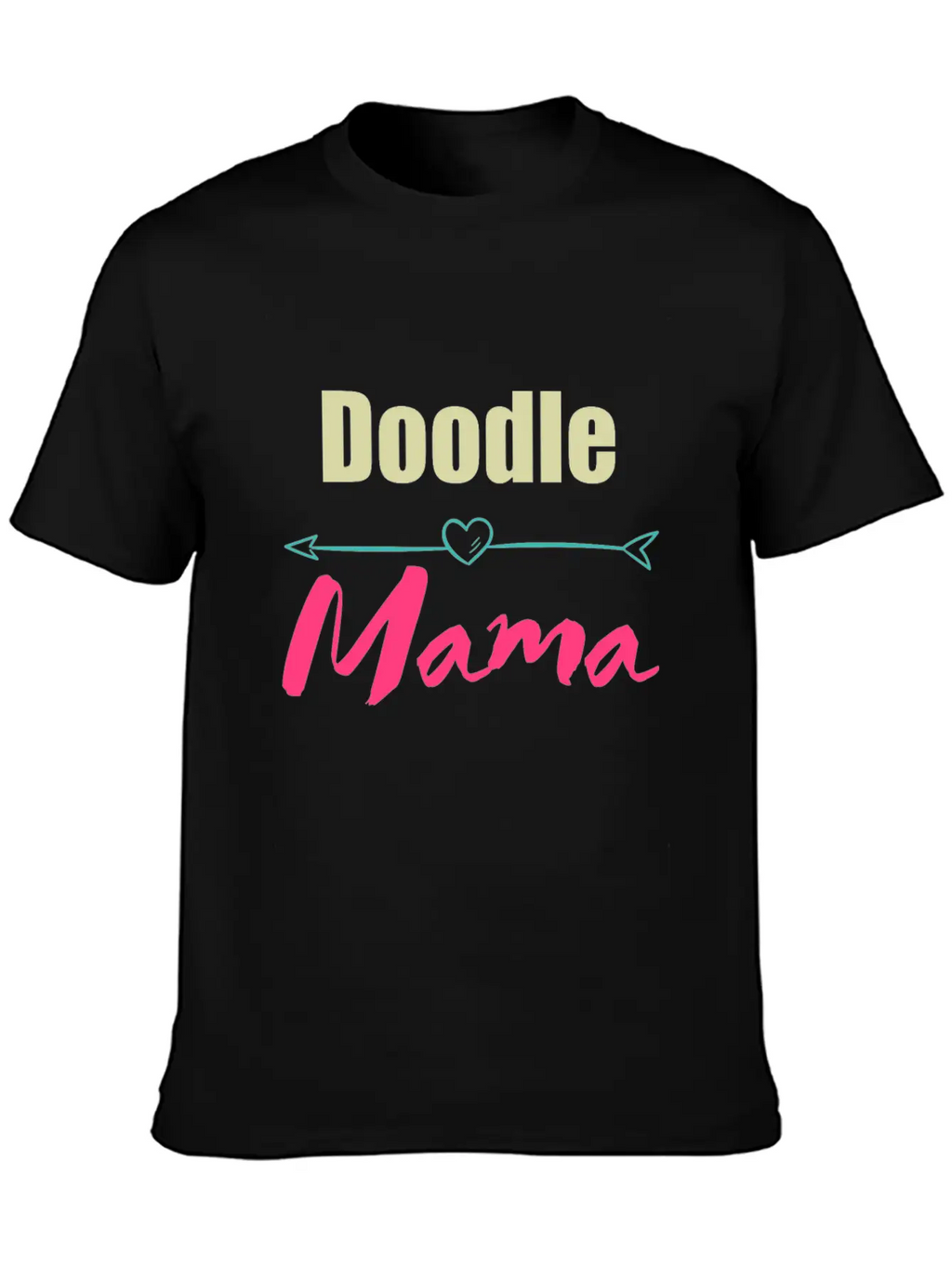 Doodle Mama Stylish Everyday T-Shirt – Unisex Basic Cotton Tee