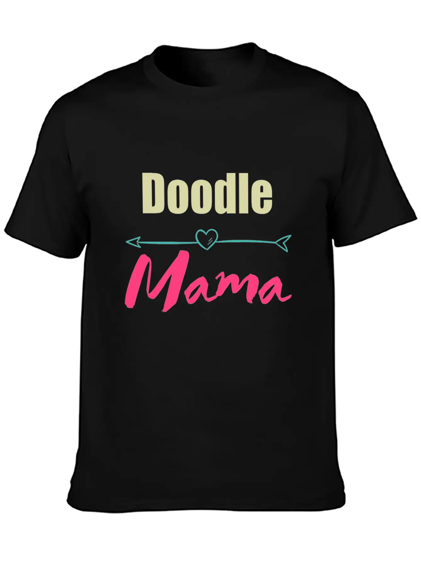 Doodle Mama Stylish Everyday T-Shirt – Unisex Basic Cotton Tee
