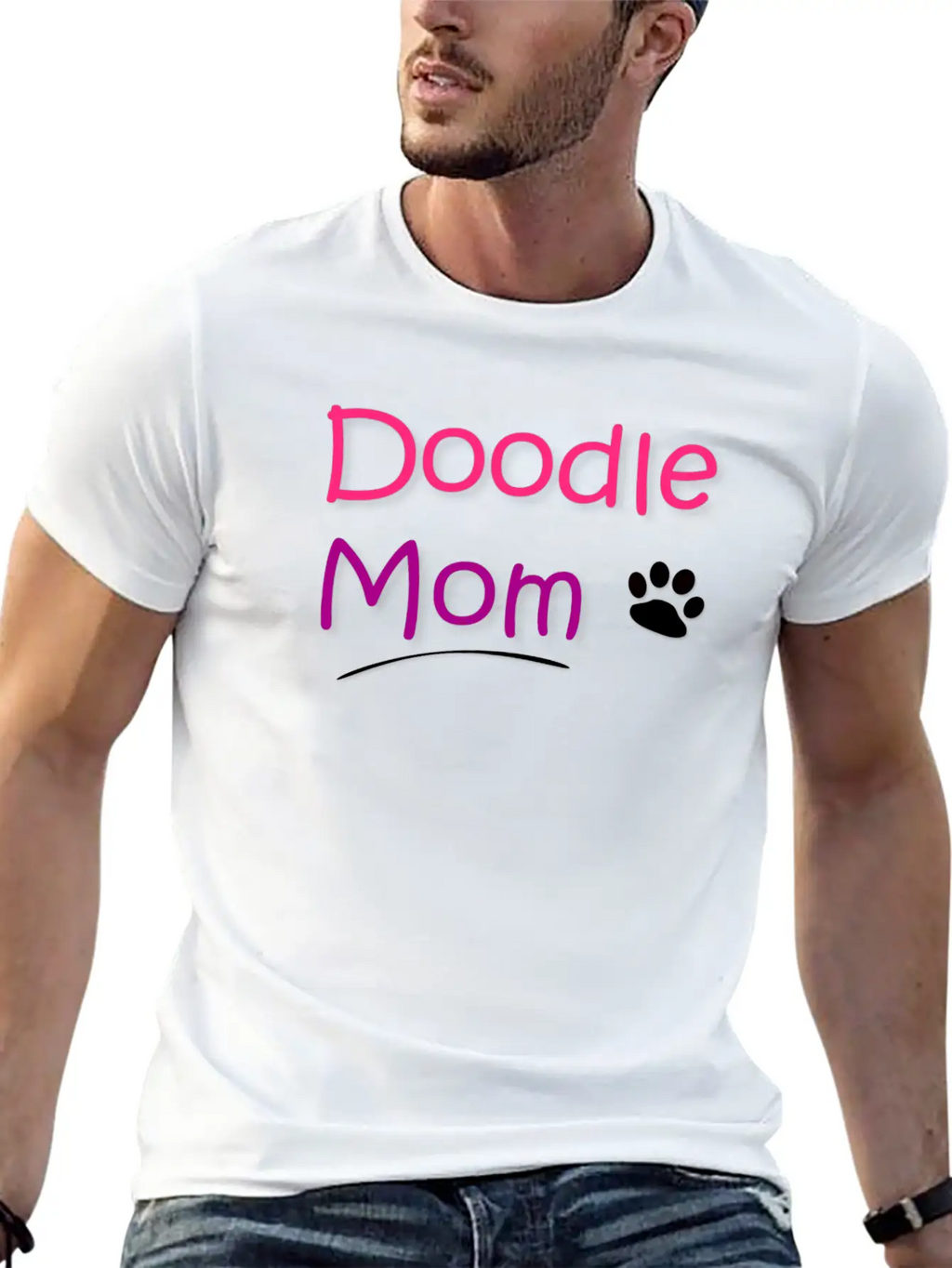 Doodle Mom Classic Cotton Tee – Unisex Comfort For Any Season