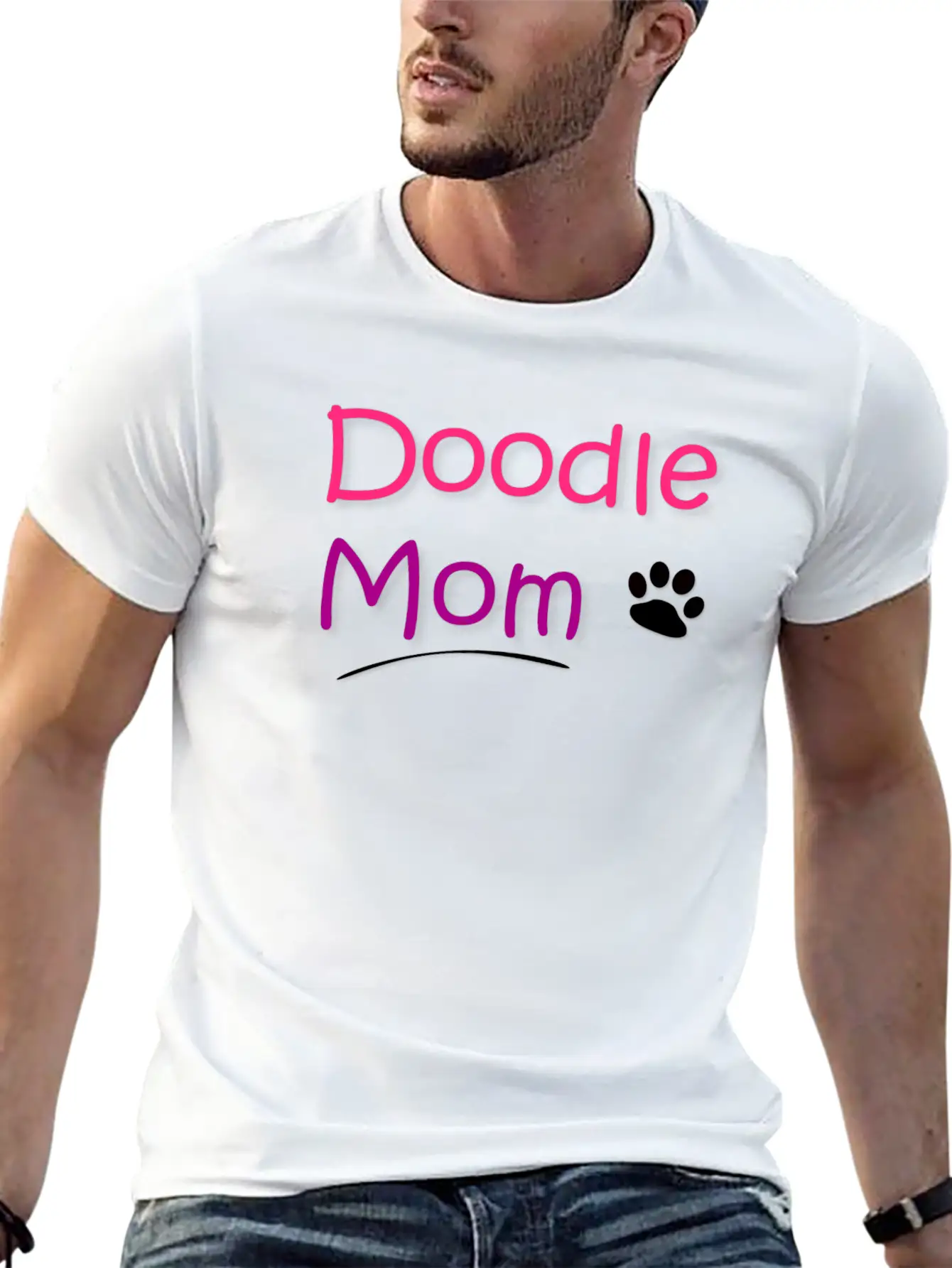 Doodle Mom Classic Cotton Tee – Unisex Comfort For Any Season