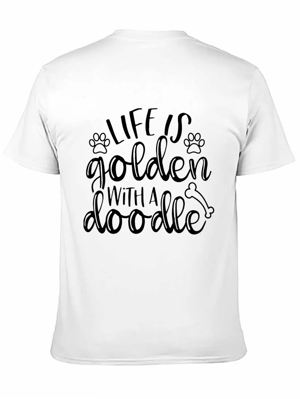 Doodle Shirt T Shirt, Golden Doodle Gifts Essential Cotton Tee For Daily Outfits – Unisex Style