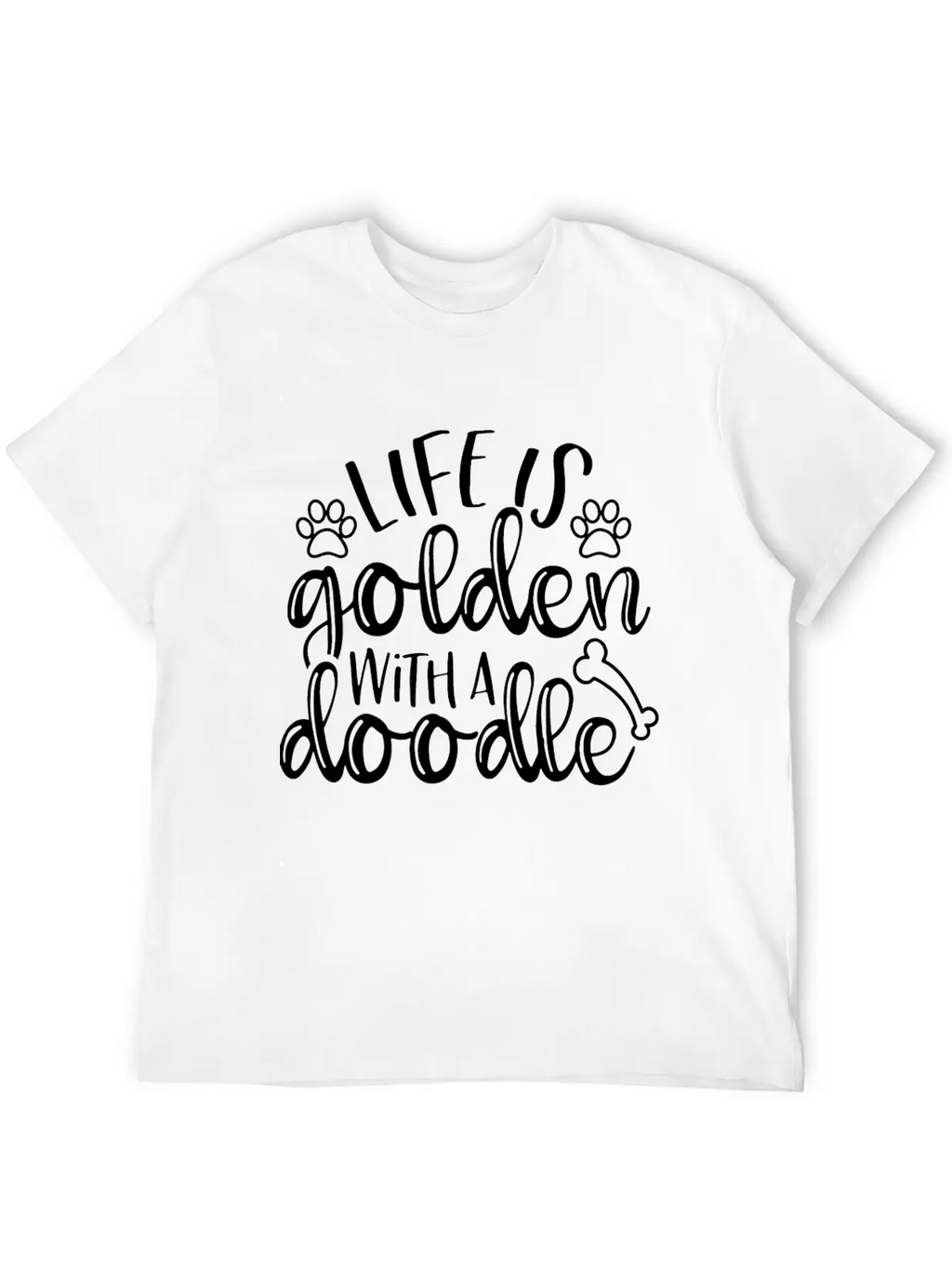 Doodle Shirt T Shirt, Golden Doodle Gifts Essential Cotton Tee For Daily Outfits – Unisex Style