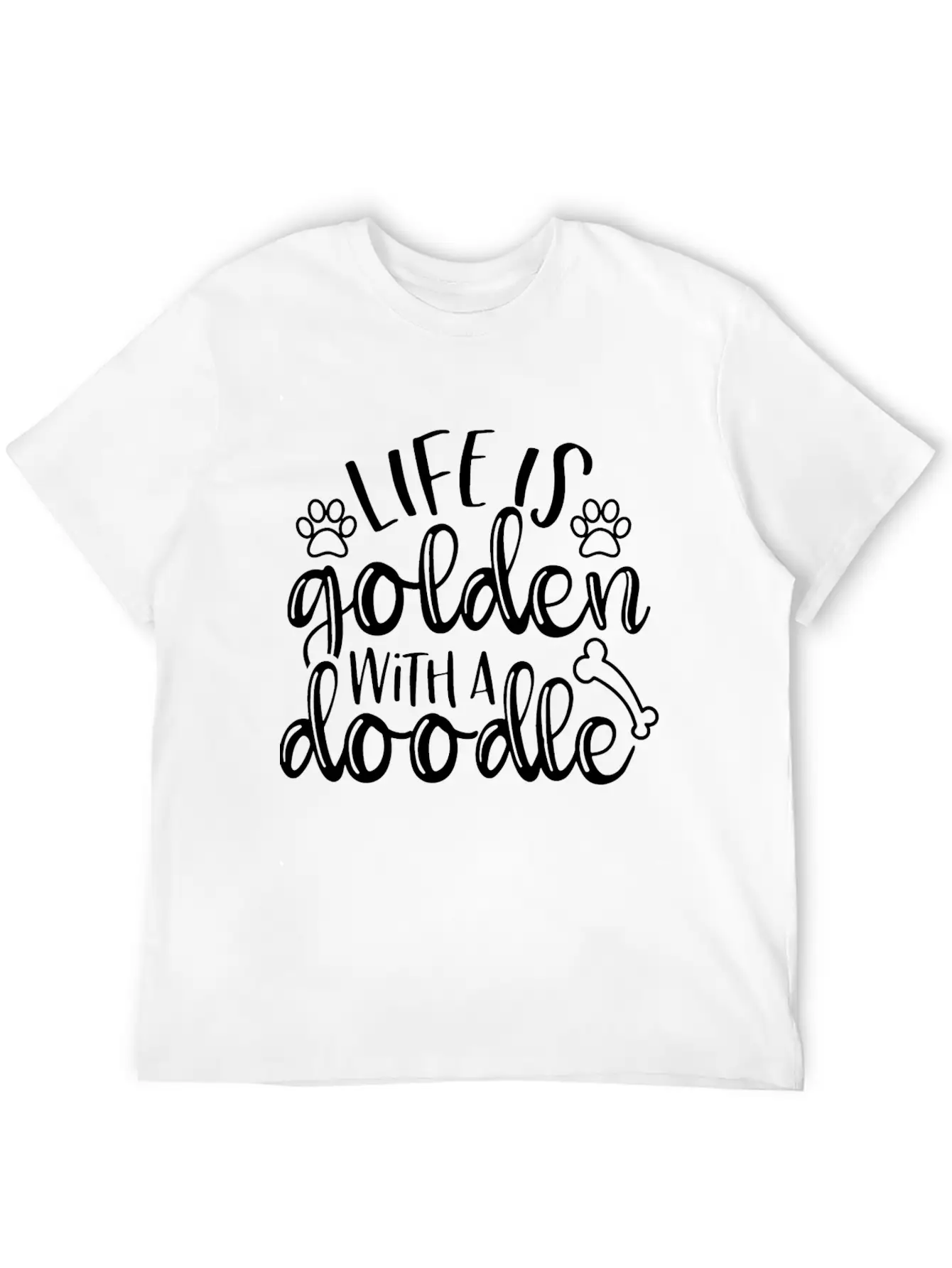 Doodle Shirt T Shirt, Golden Doodle Gifts Essential Cotton Tee For Daily Outfits – Unisex Style