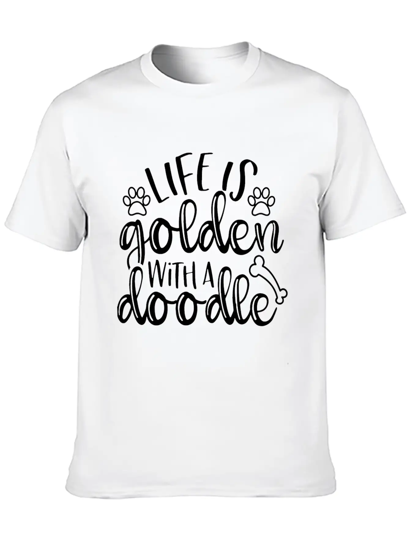 Doodle Shirt T Shirt, Golden Doodle Gifts Essential Cotton Tee For Daily Outfits – Unisex Style