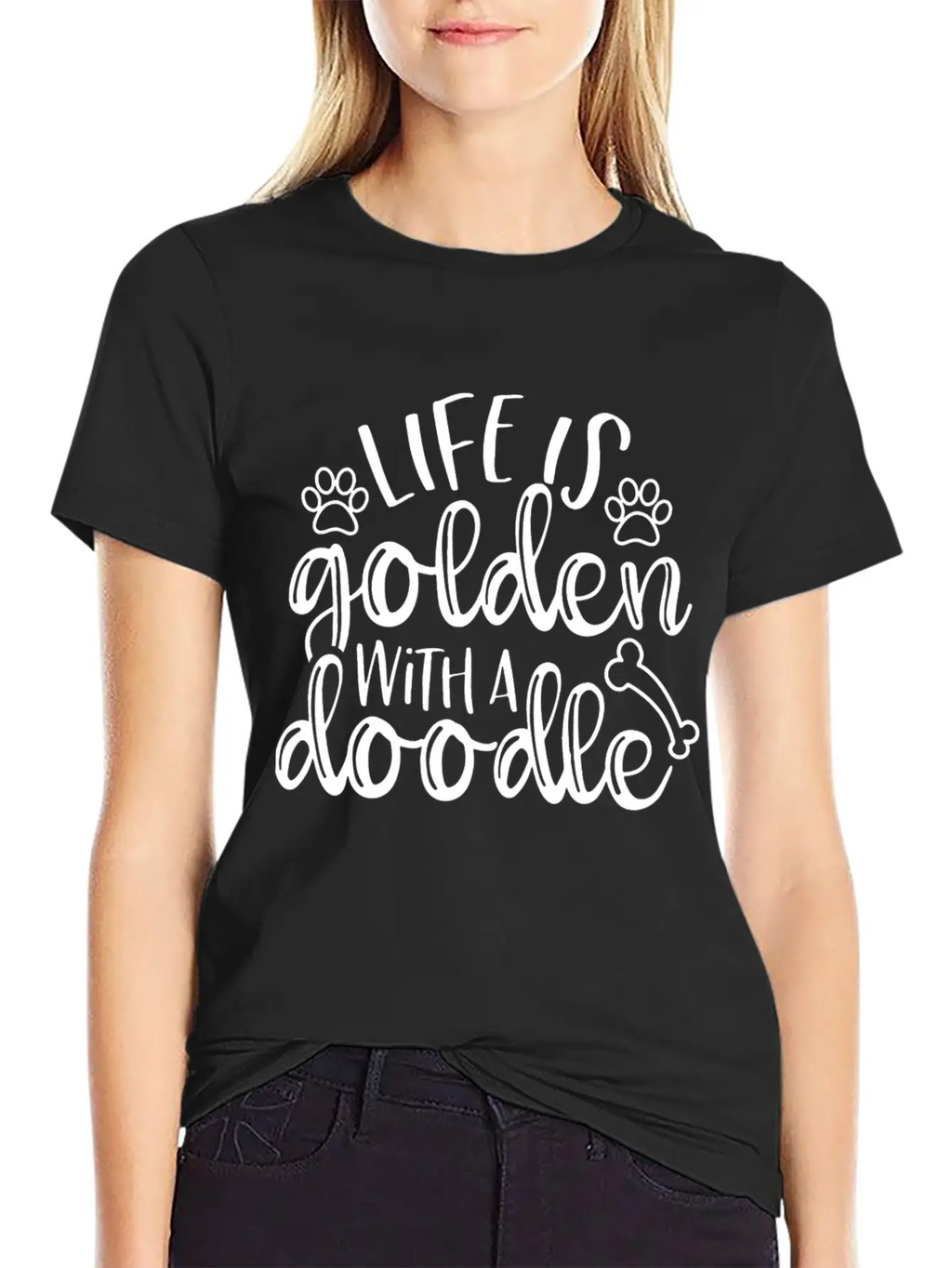 Doodle Shirt T Shirt, Golden Doodle Gifts Essential Cotton Tee For Daily Outfits – Unisex Style