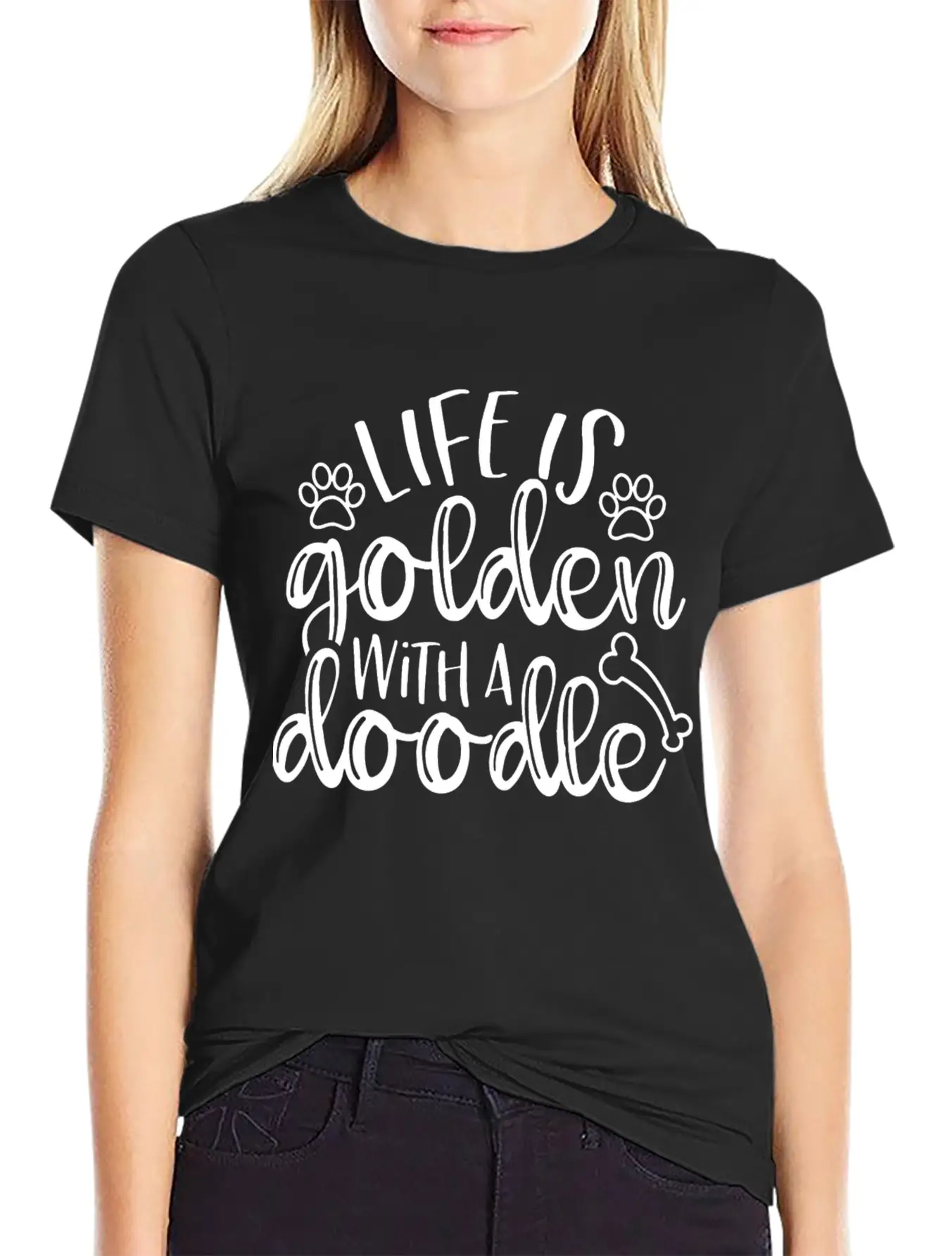 Doodle Shirt T Shirt, Golden Doodle Gifts Essential Cotton Tee For Daily Outfits – Unisex Style