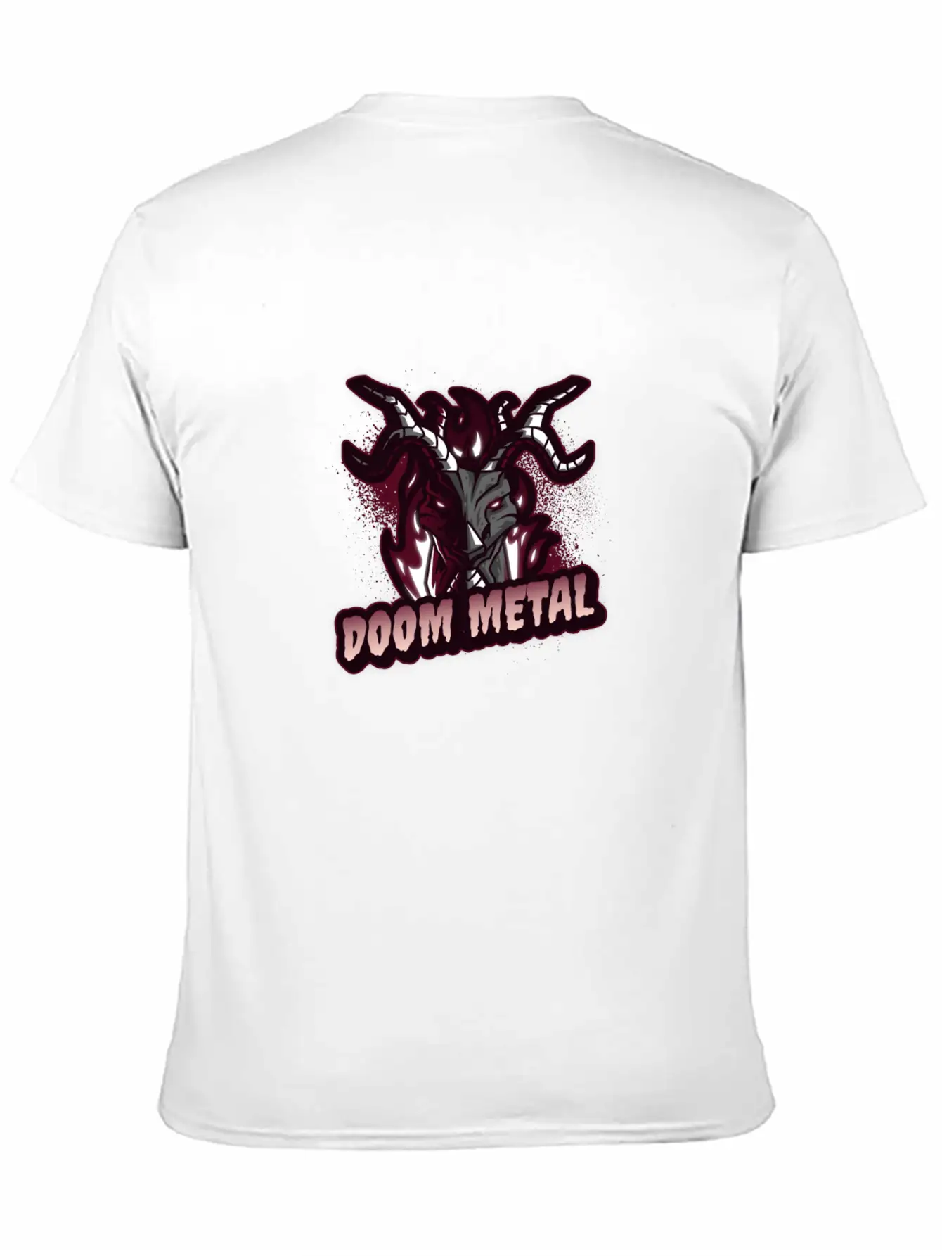 Doom Metal Classic Cotton Tee – Unisex Comfort For Any Season