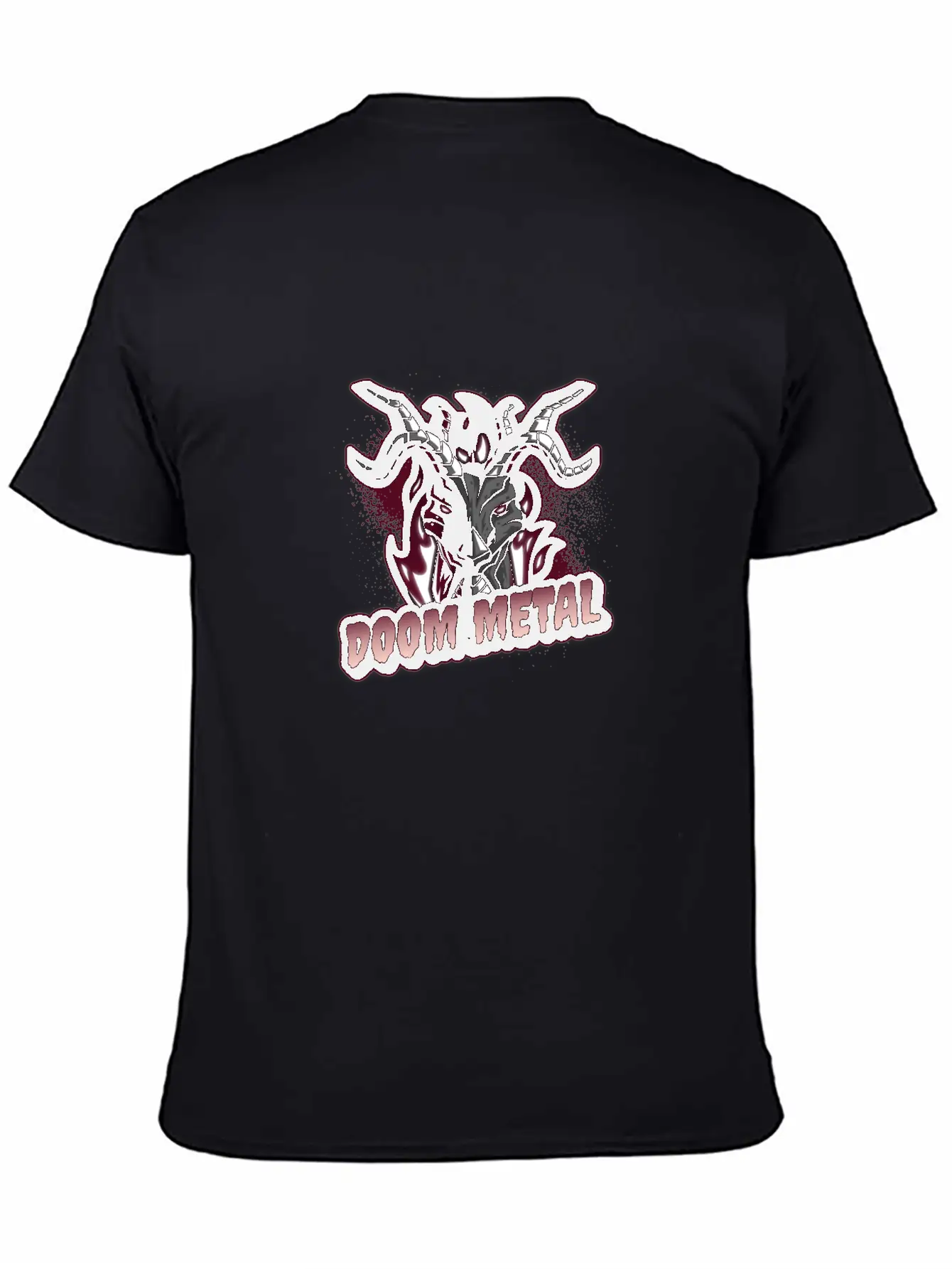 Doom Metal Classic Cotton Tee – Unisex Comfort For Any Season