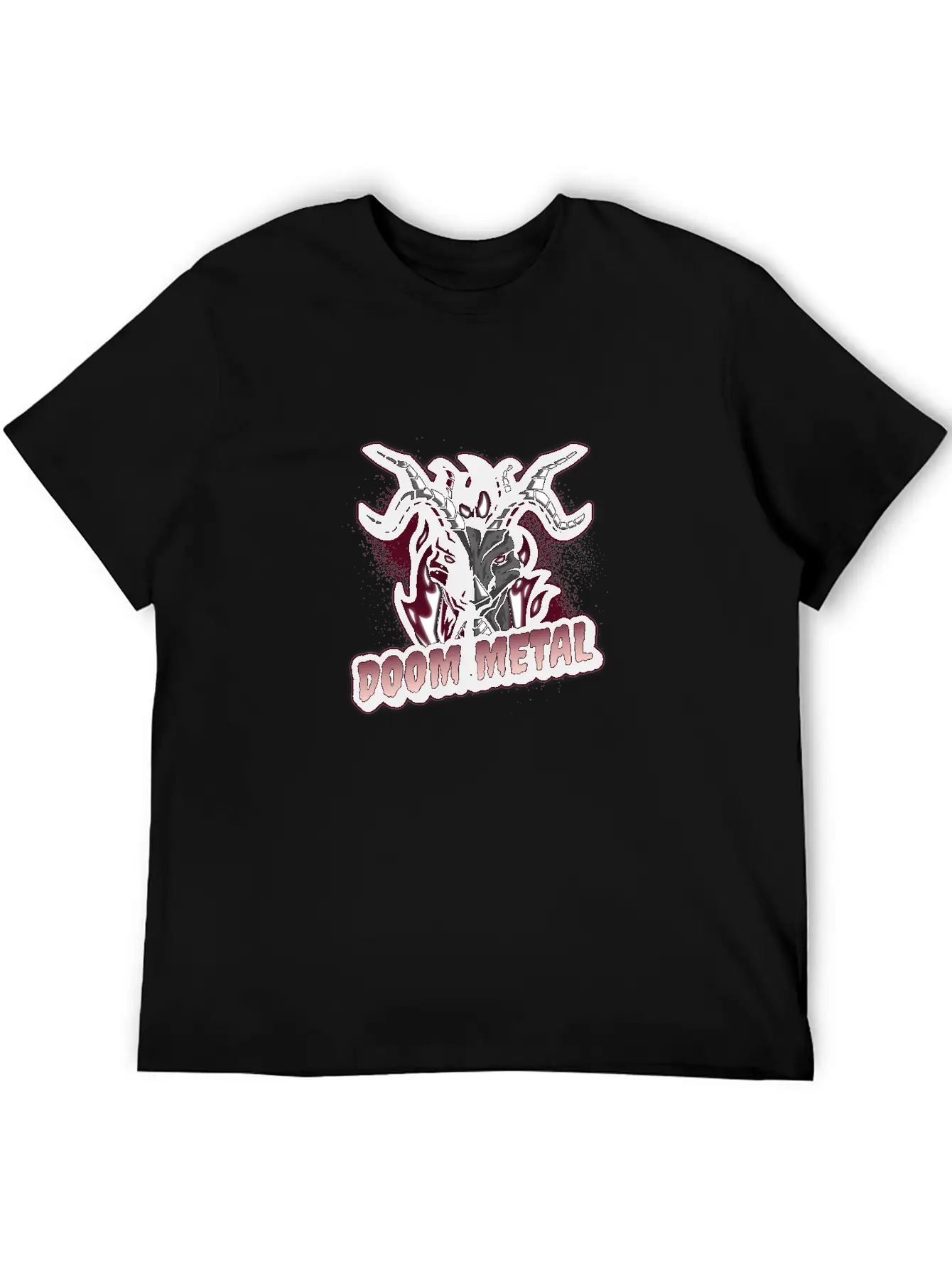Doom Metal Classic Cotton Tee – Unisex Comfort For Any Season
