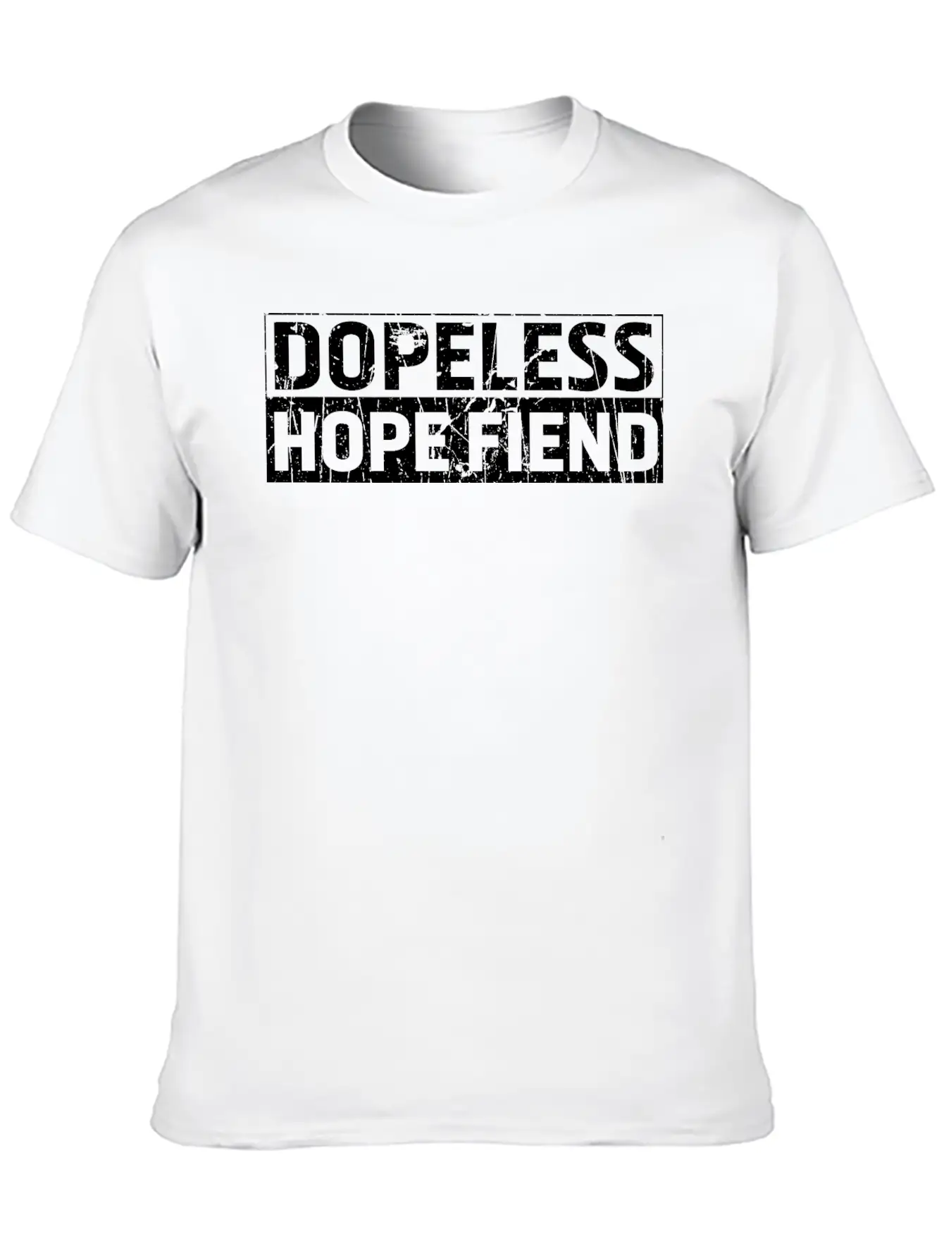 Dopeless Friend Addiction Recovery Relaxed Everyday Tee – Lightweight And Durable Cotton