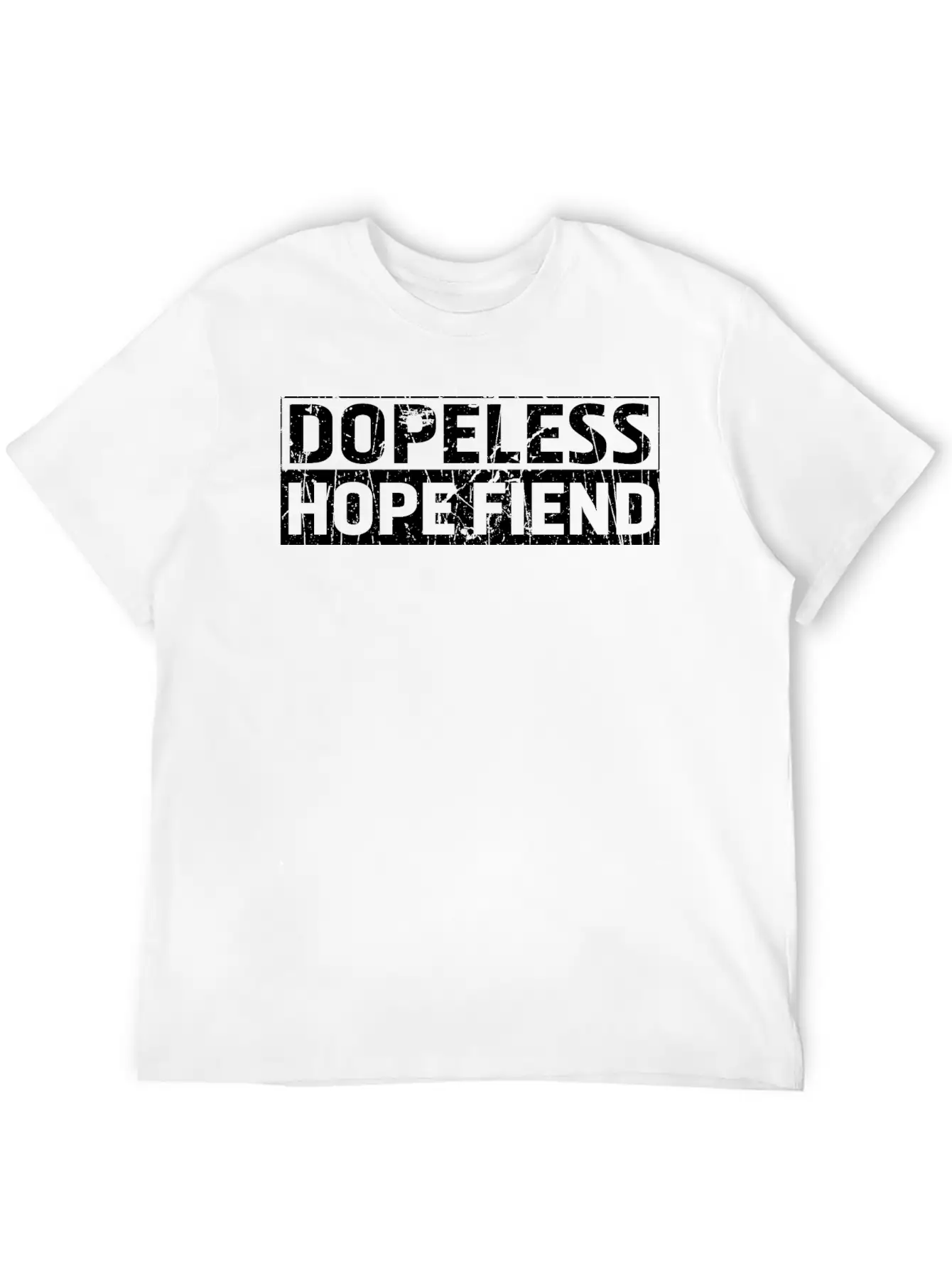 Dopeless Friend Addiction Recovery Relaxed Everyday Tee – Lightweight And Durable Cotton