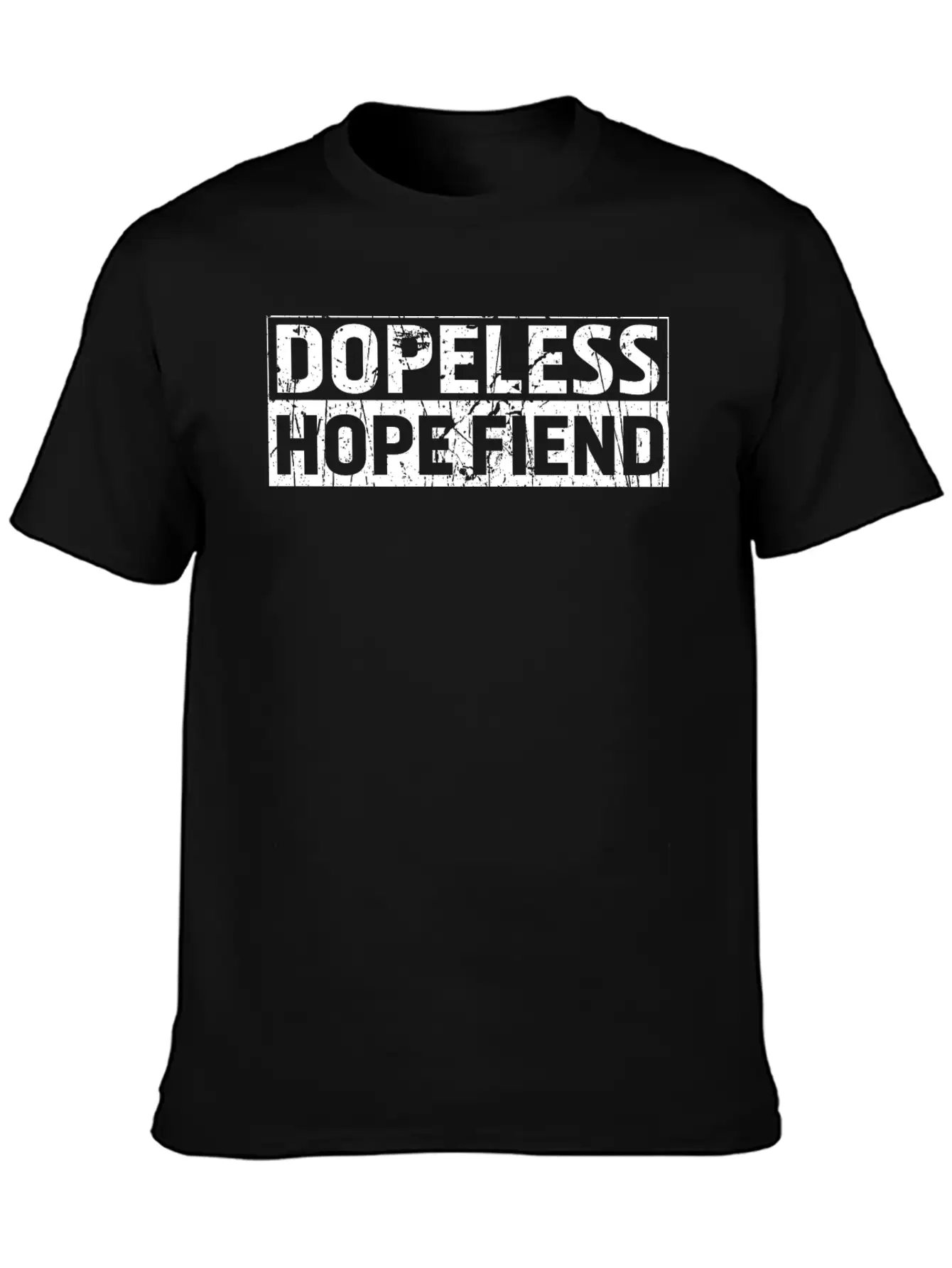 Dopeless Friend Addiction Recovery Relaxed Everyday Tee – Lightweight And Durable Cotton