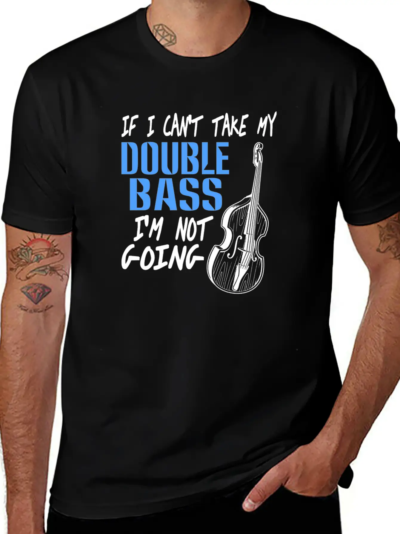 Double Bass Timeless Short Sleeve Tee – Comfy And Minimalist Design