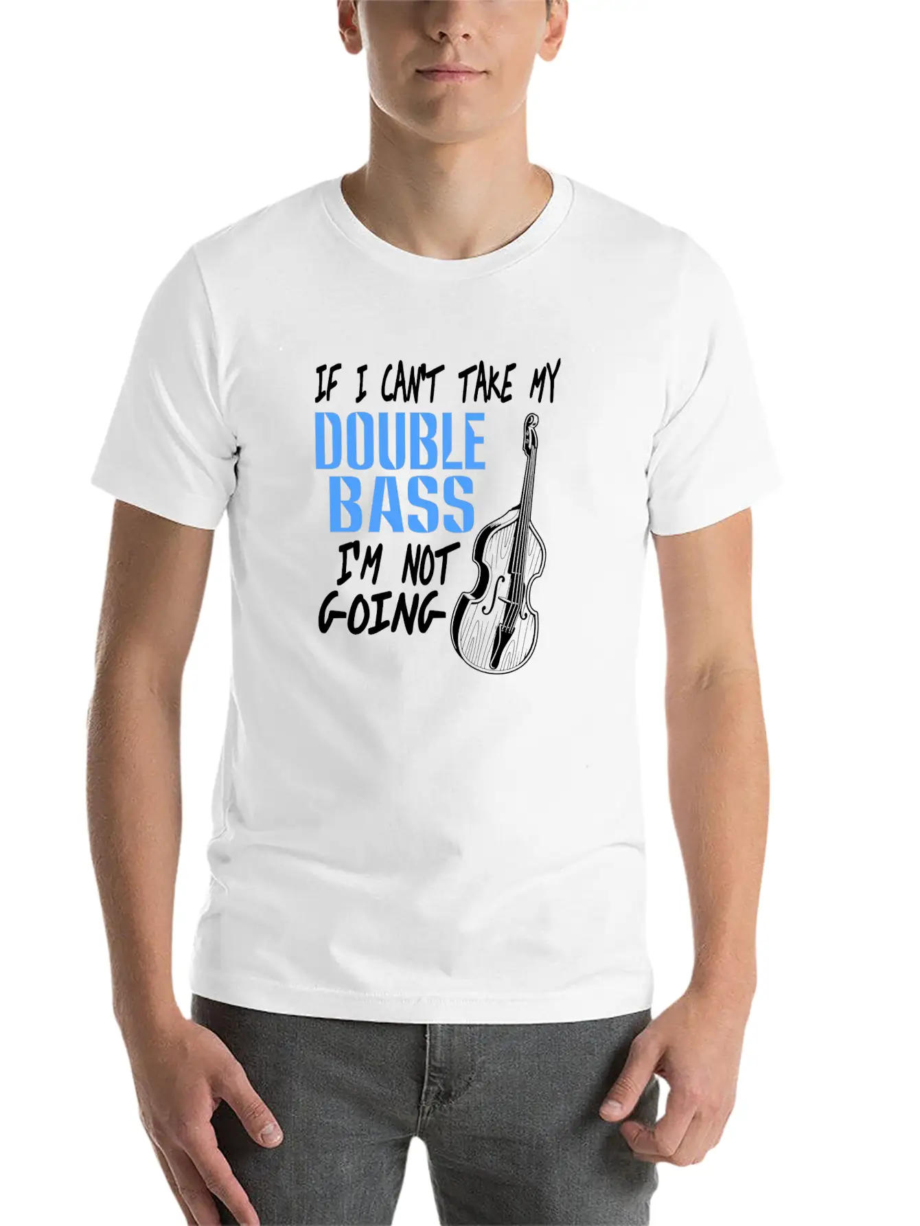 Double Bass Timeless Short Sleeve Tee – Comfy And Minimalist Design