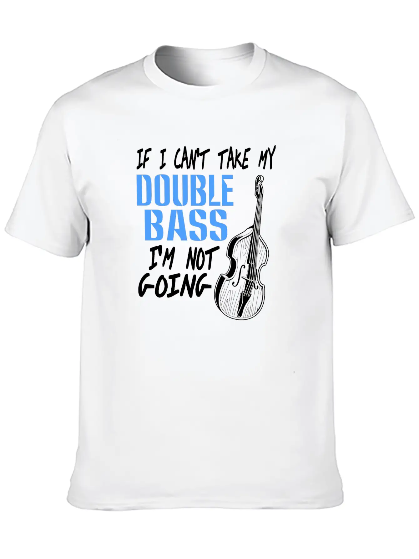 Double Bass Timeless Short Sleeve Tee – Comfy And Minimalist Design