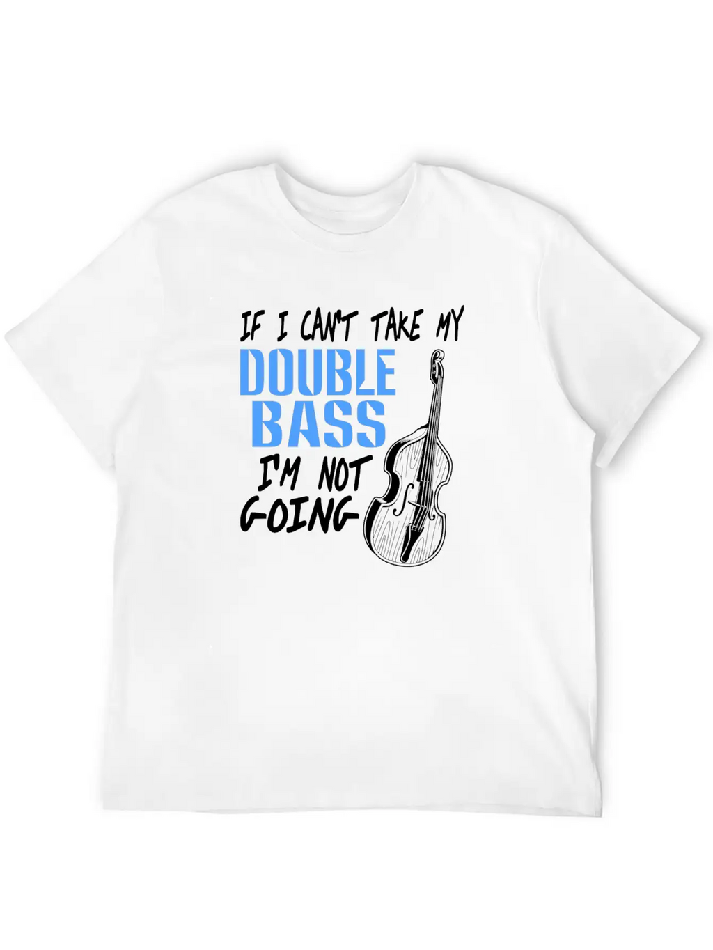 Double Bass Timeless Short Sleeve Tee – Comfy And Minimalist Design