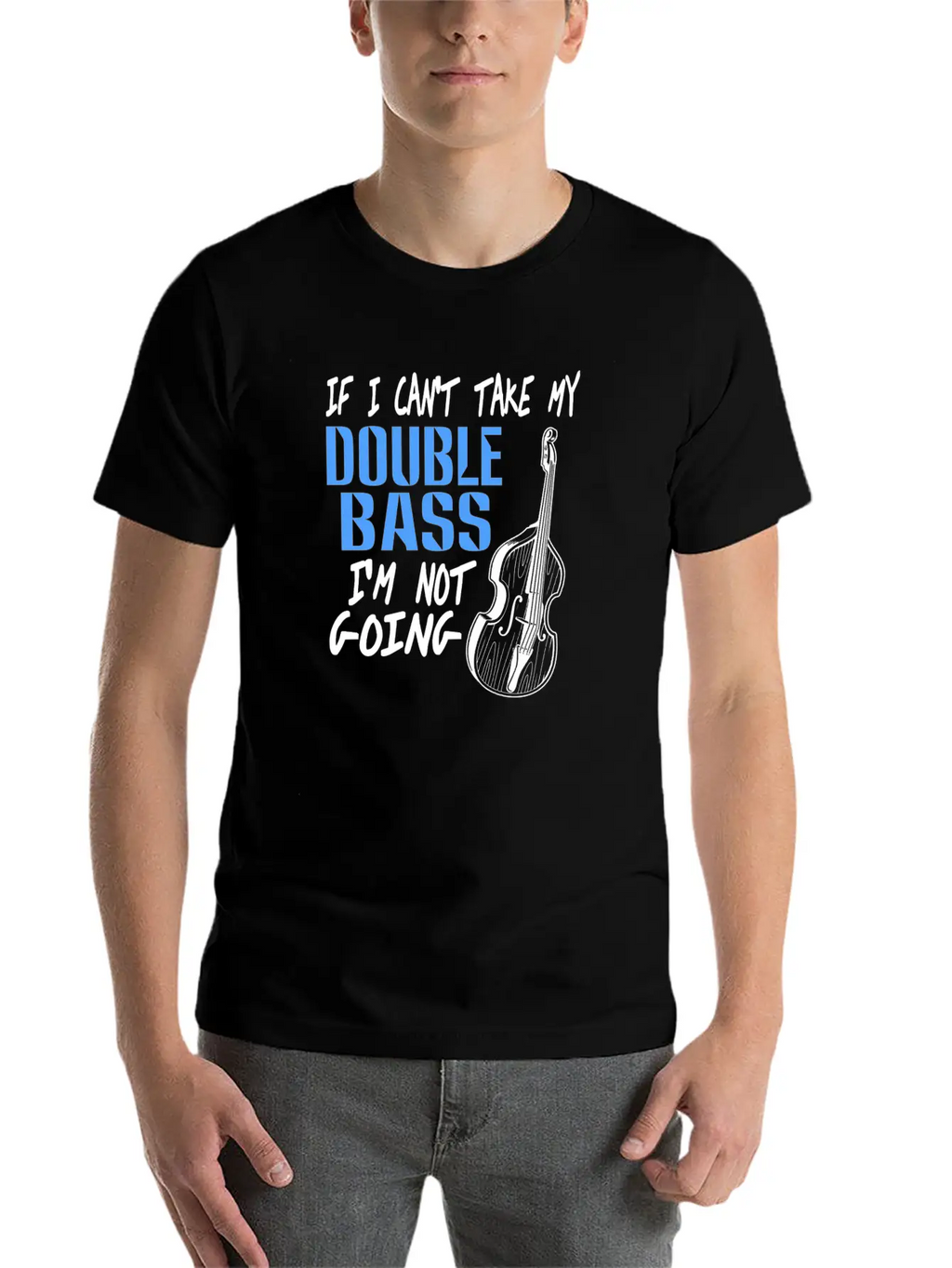 Double Bass Timeless Short Sleeve Tee – Comfy And Minimalist Design