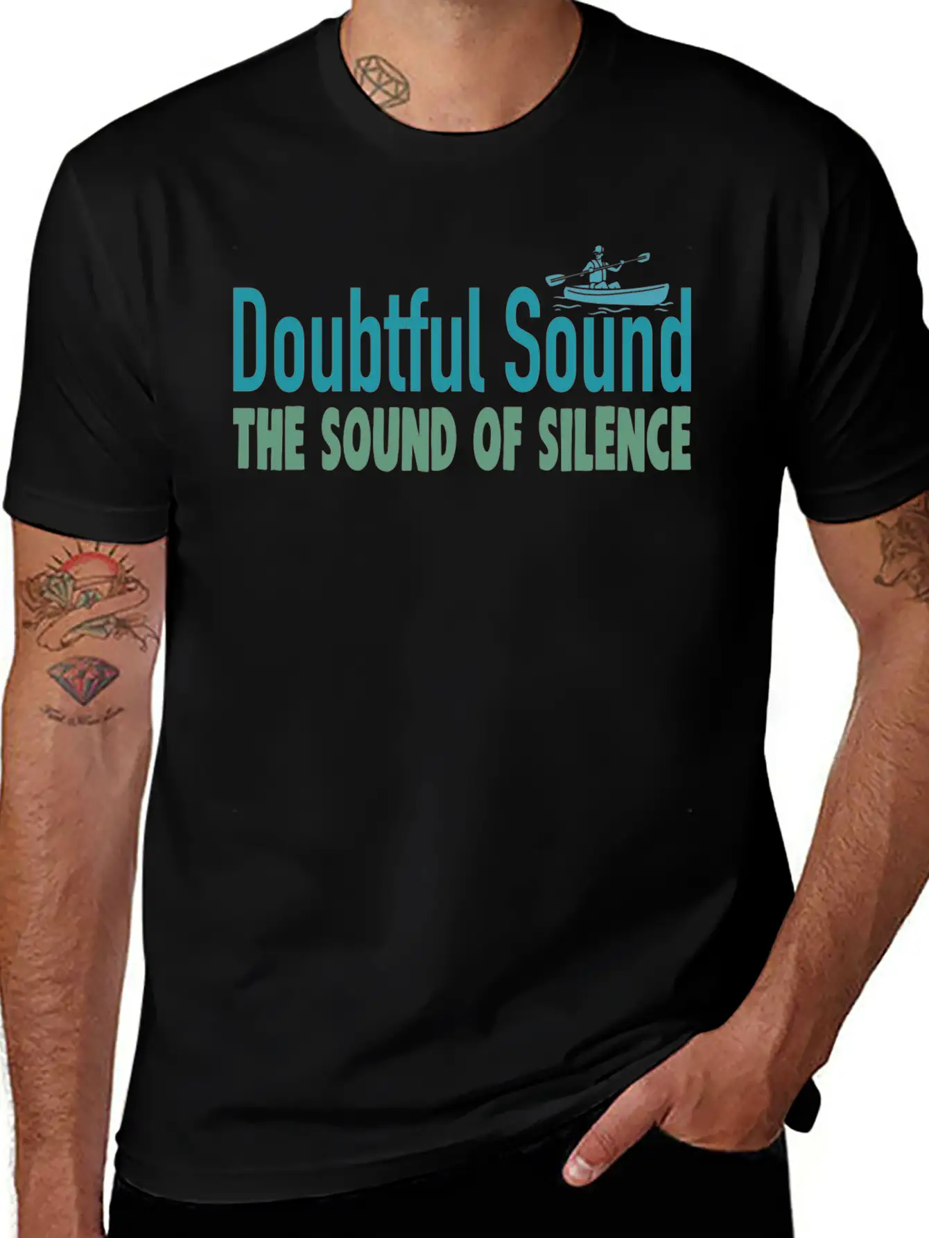 Doubtful Sound The Sound Of Silence Unisex Casual T-Shirt – Clean Design For Daily Comfort