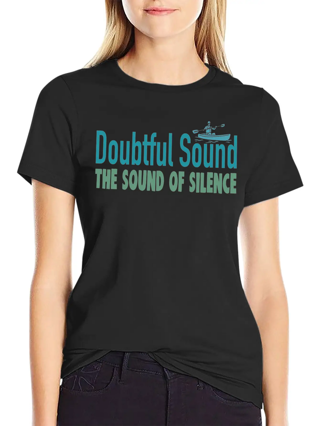 Doubtful Sound The Sound Of Silence Unisex Casual T-Shirt – Clean Design For Daily Comfort