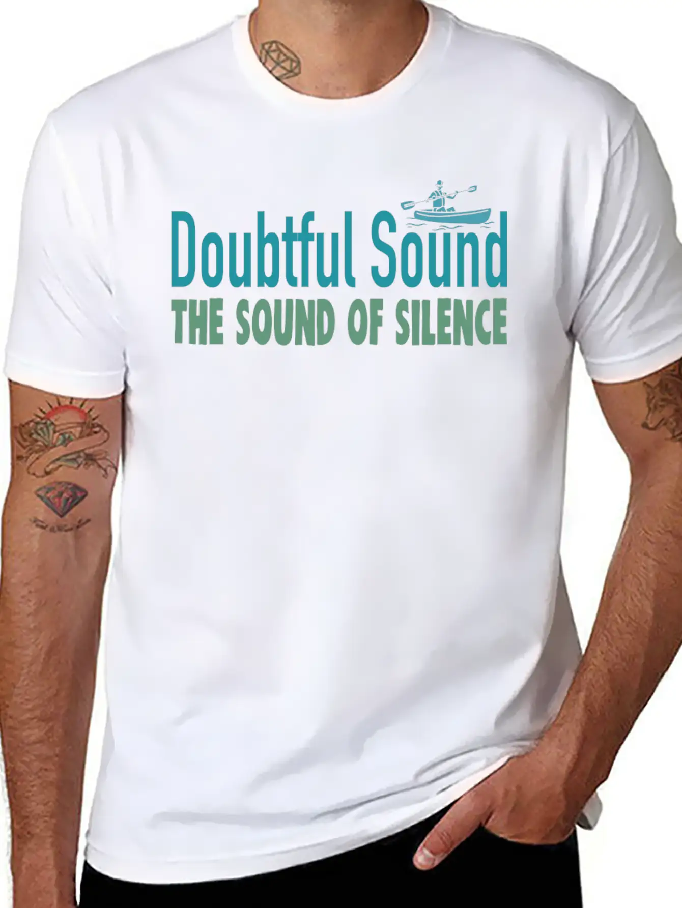 Doubtful Sound The Sound Of Silence Unisex Casual T-Shirt – Clean Design For Daily Comfort