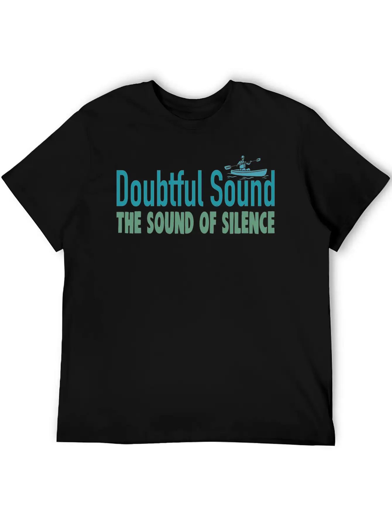 Doubtful Sound The Sound Of Silence Unisex Casual T-Shirt – Clean Design For Daily Comfort