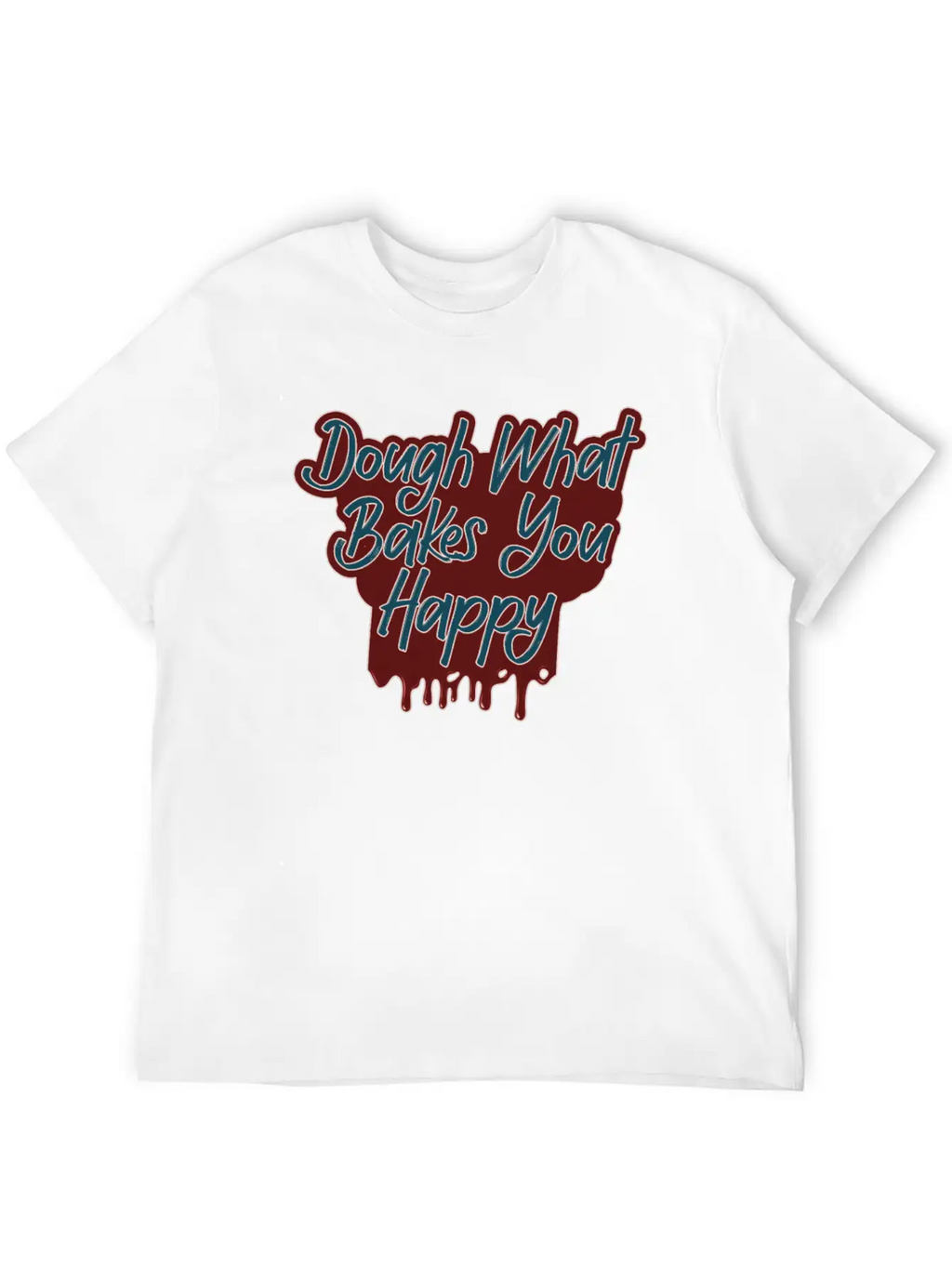 Dough What Bakes You Happy Women Baking Timeless Short Sleeve Tee – Comfy And Minimalist Design