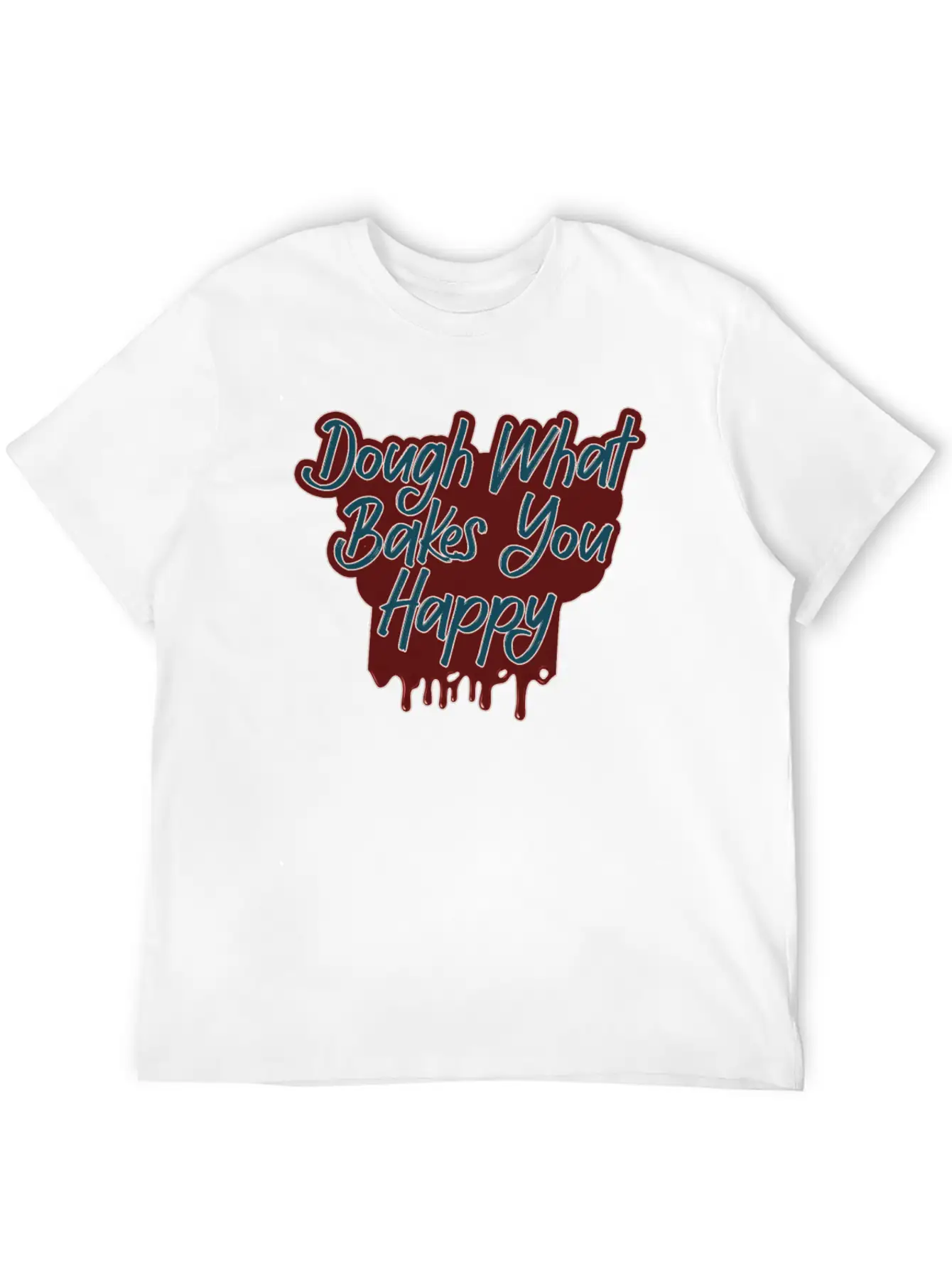 Dough What Bakes You Happy Women Baking Timeless Short Sleeve Tee – Comfy And Minimalist Design