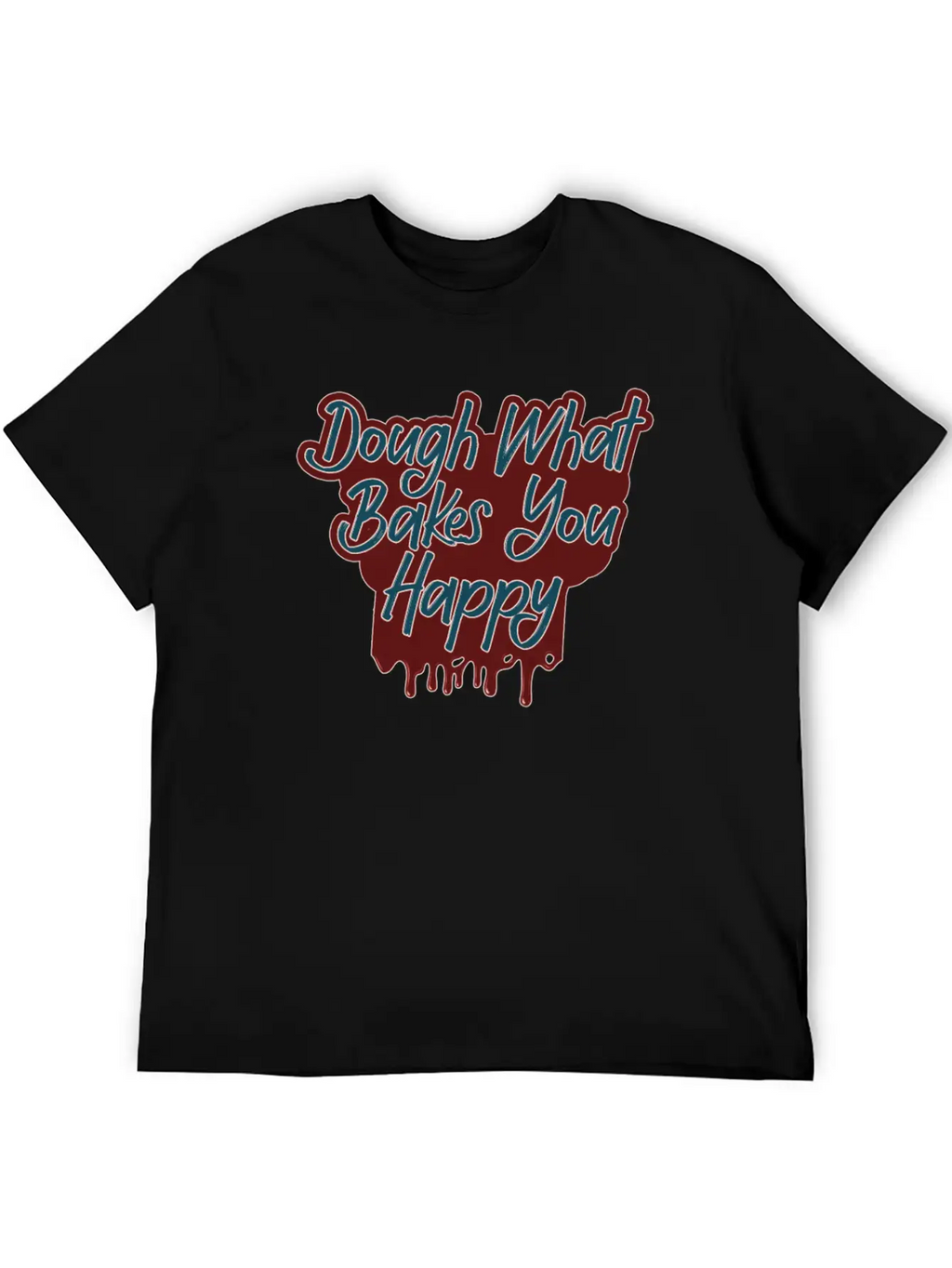 Dough What Bakes You Happy Women Baking Timeless Short Sleeve Tee – Comfy And Minimalist Design
