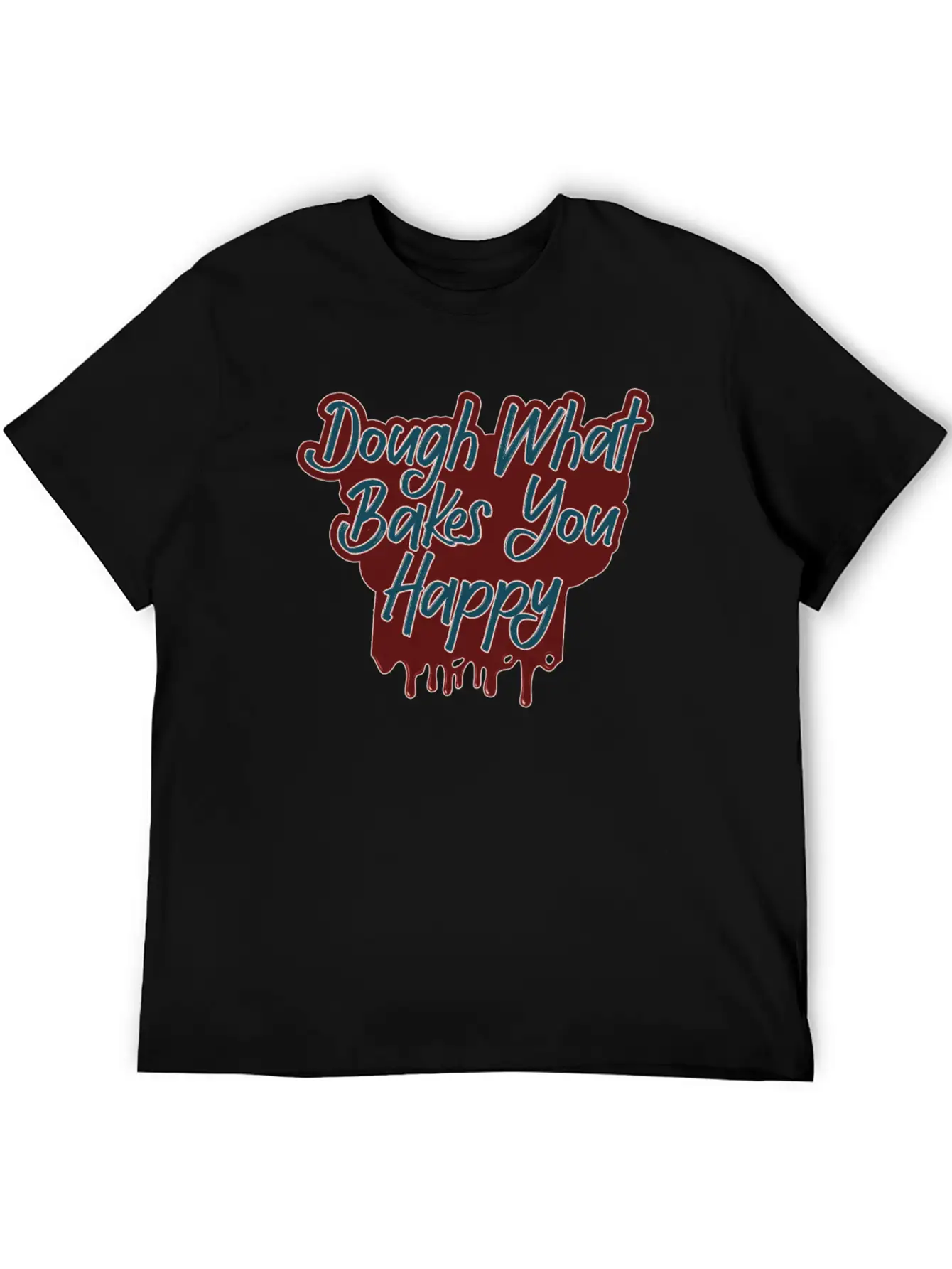 Dough What Bakes You Happy Women Baking Timeless Short Sleeve Tee – Comfy And Minimalist Design