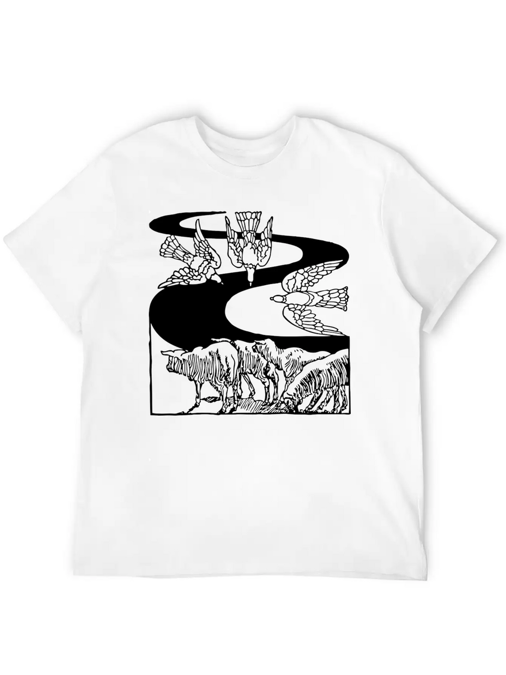 Dove37 Relaxed Everyday Tee – Lightweight And Durable Cotton
