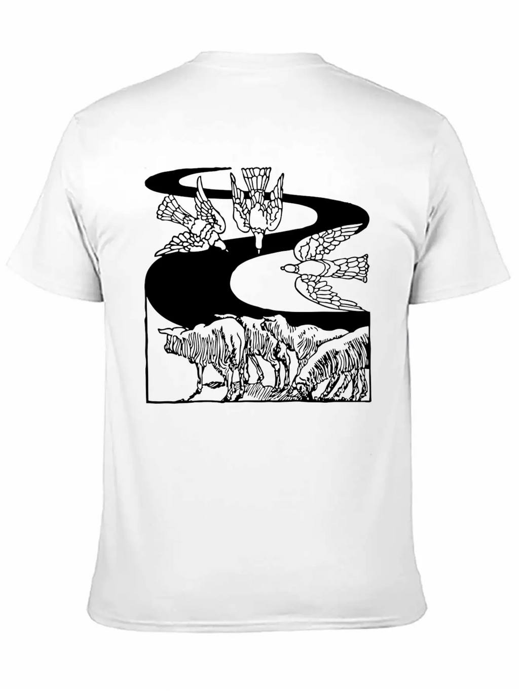 Dove37 Relaxed Everyday Tee – Lightweight And Durable Cotton