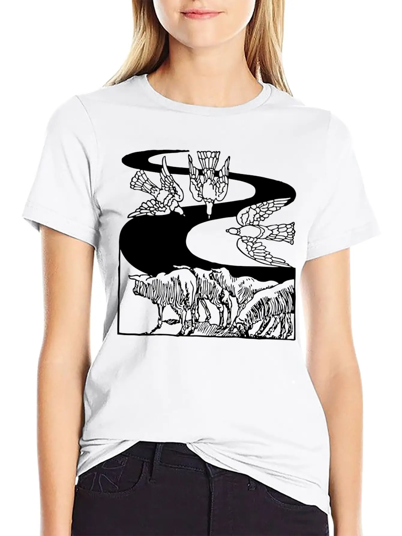 Dove37 Relaxed Everyday Tee – Lightweight And Durable Cotton