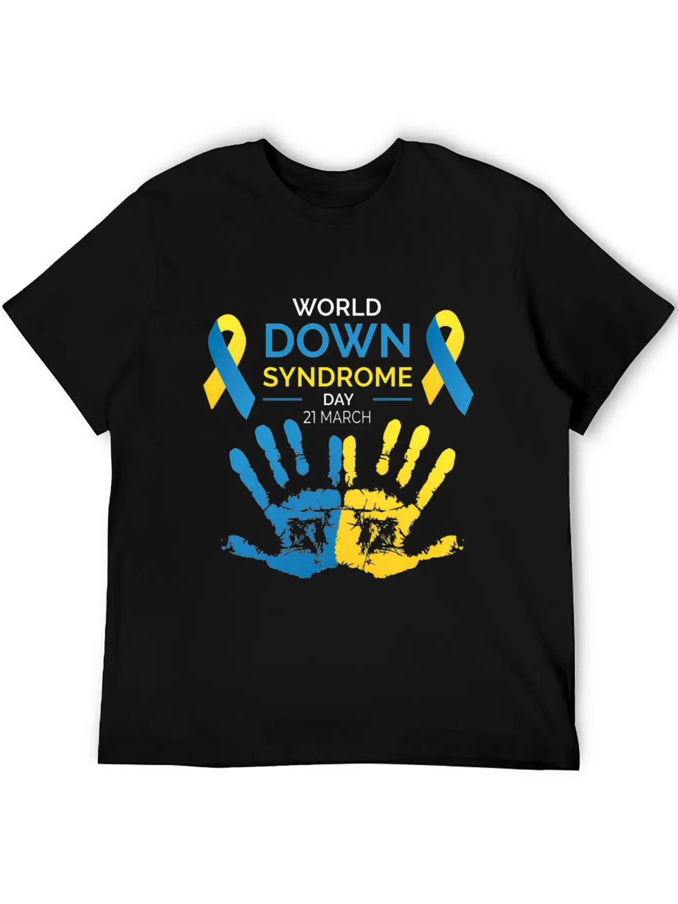 Down Syndrome Awareness Great World Down Syndrome Basic Graphic T-Shirt – Daily Comfort In Soft Cotton