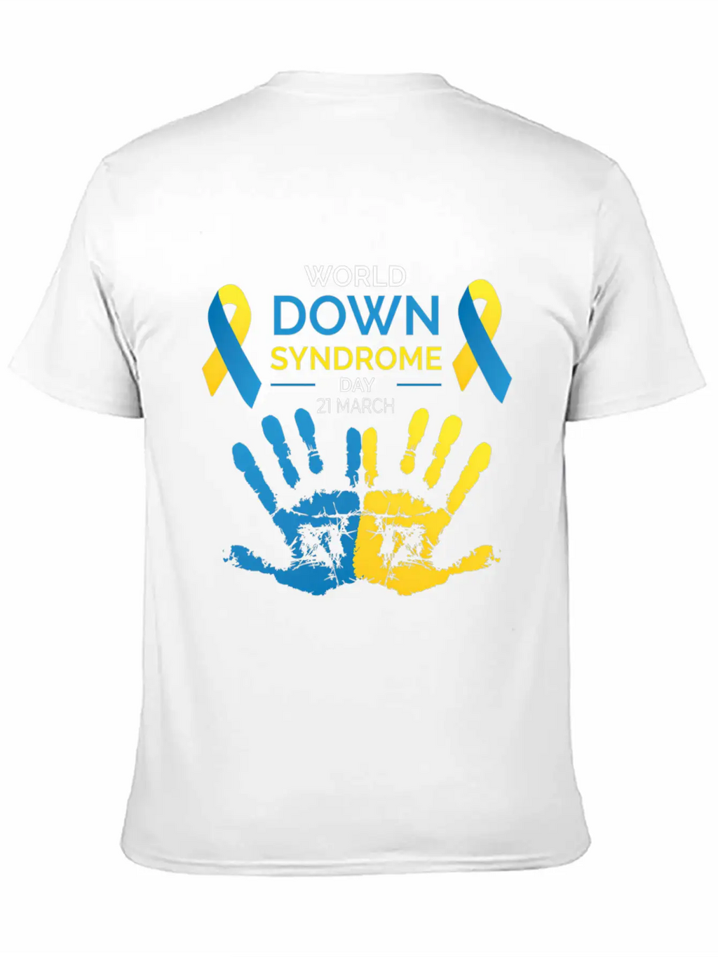 Down Syndrome Awareness Great World Down Syndrome Basic Graphic T-Shirt – Daily Comfort In Soft Cotton