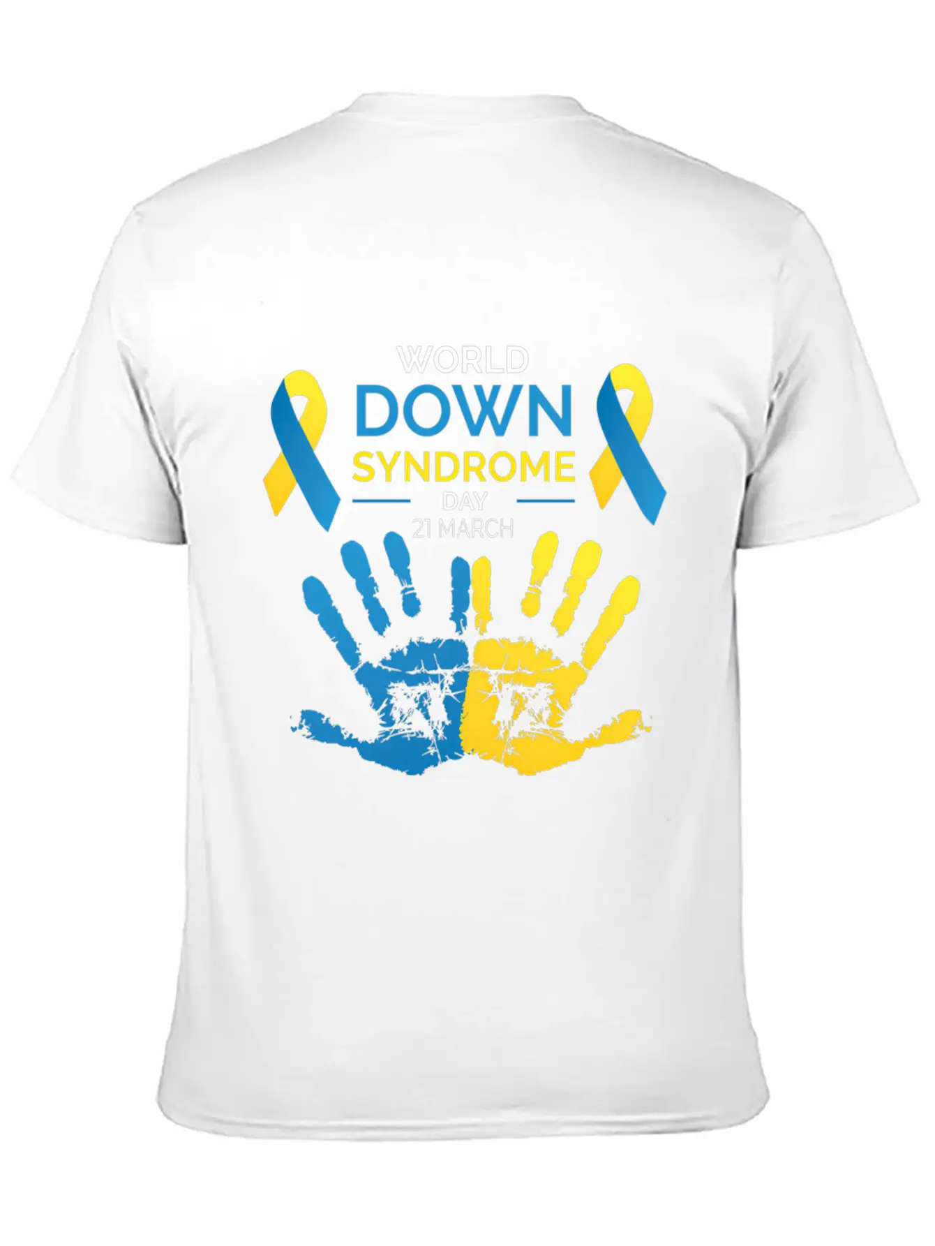 Down Syndrome Awareness Great World Down Syndrome Basic Graphic T-Shirt – Daily Comfort In Soft Cotton