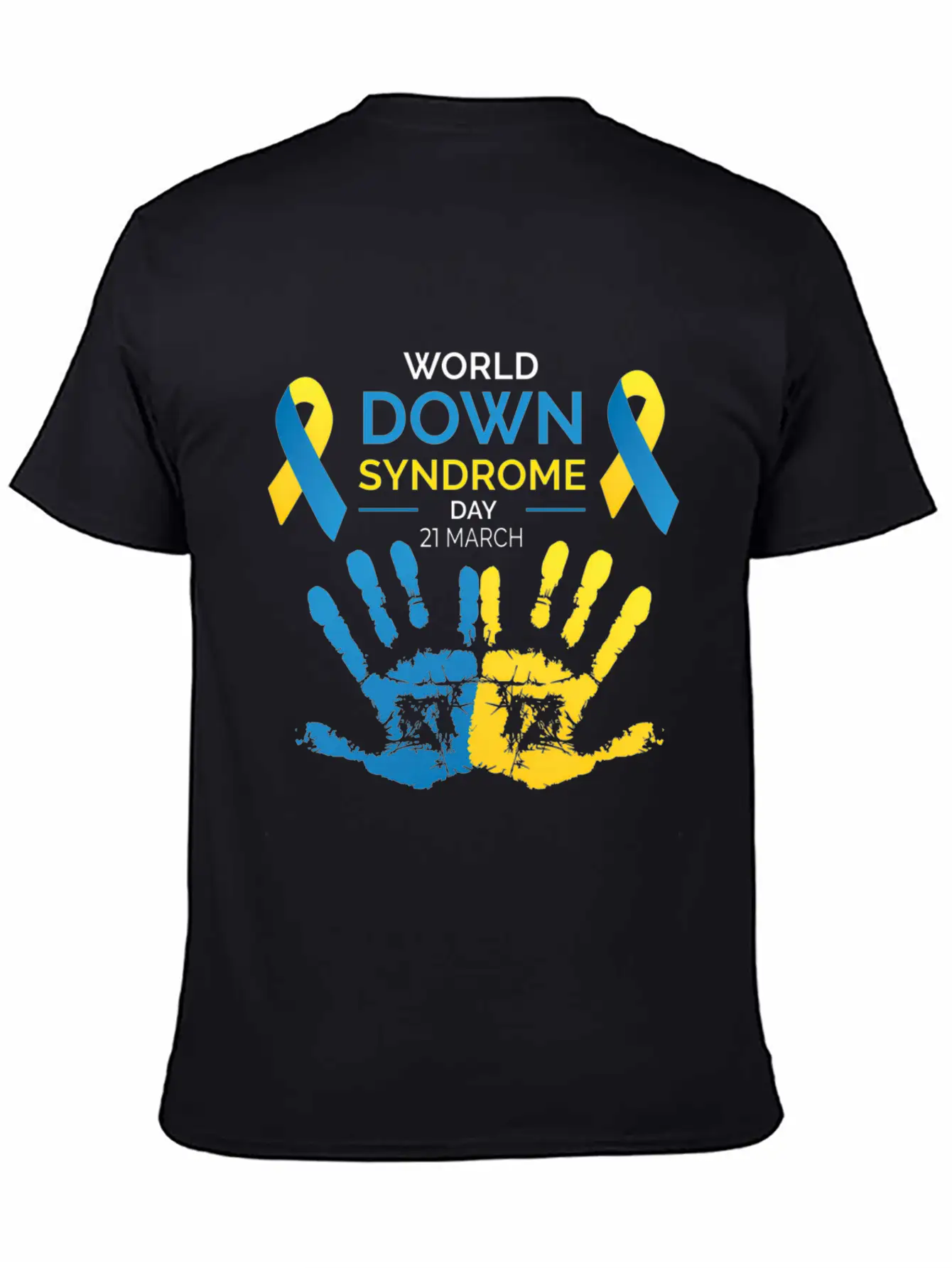 Down Syndrome Awareness Great World Down Syndrome Basic Graphic T-Shirt – Daily Comfort In Soft Cotton