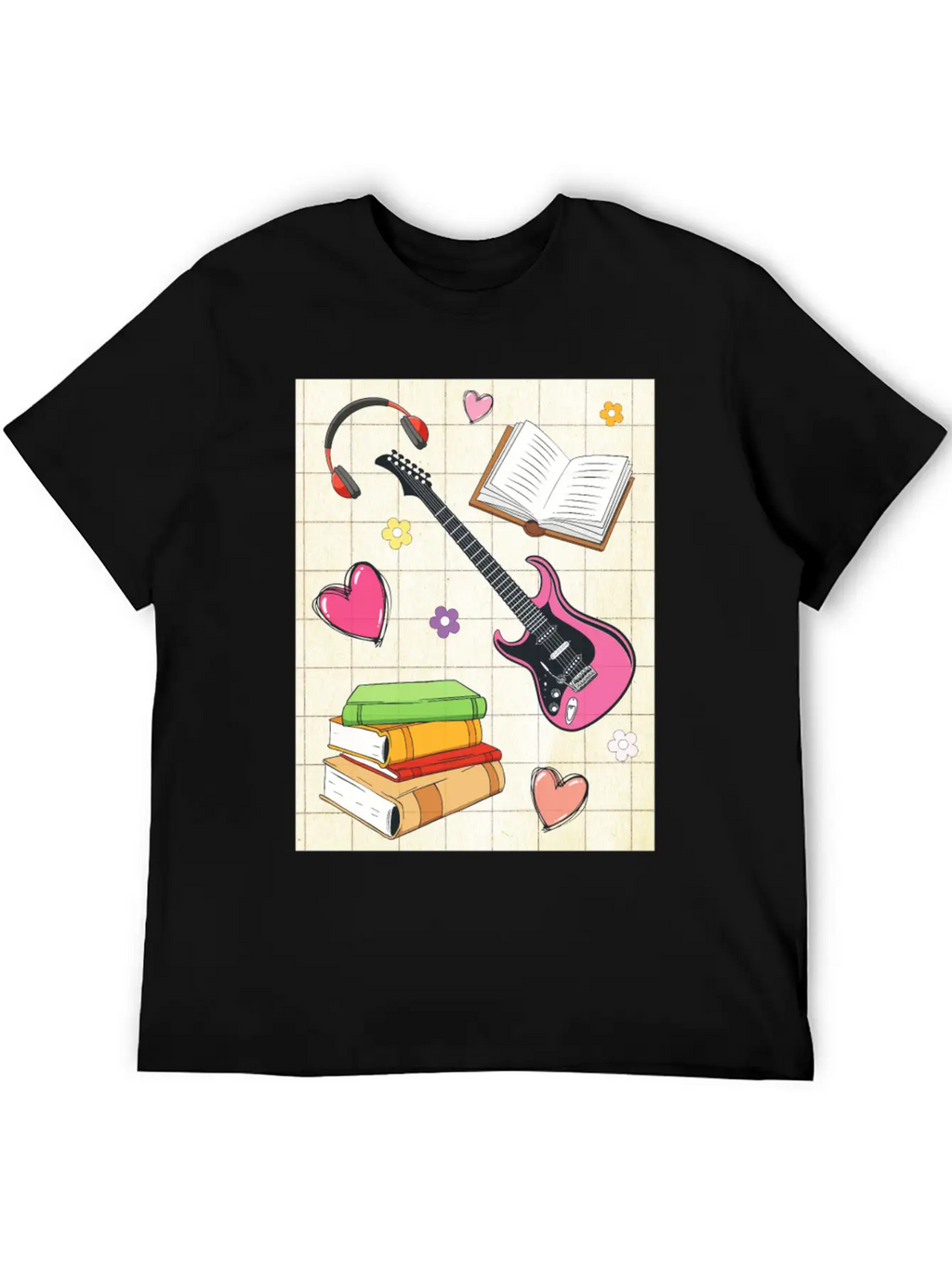 Downtown Girl Aesthetic Pattern Coquette Aesthetic Breathable Soft Cotton T-Shirt – Timeless Casual Look