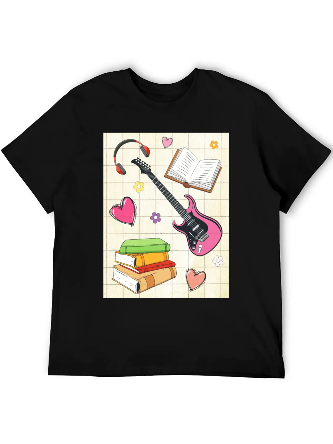 Downtown Girl Aesthetic Pattern Coquette Aesthetic Breathable Soft Cotton T-Shirt – Timeless Casual Look