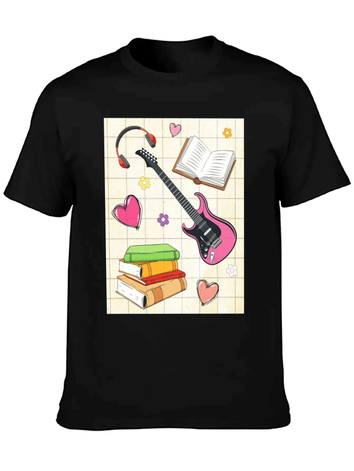 Downtown Girl Aesthetic Pattern Coquette Aesthetic Breathable Soft Cotton T-Shirt – Timeless Casual Look