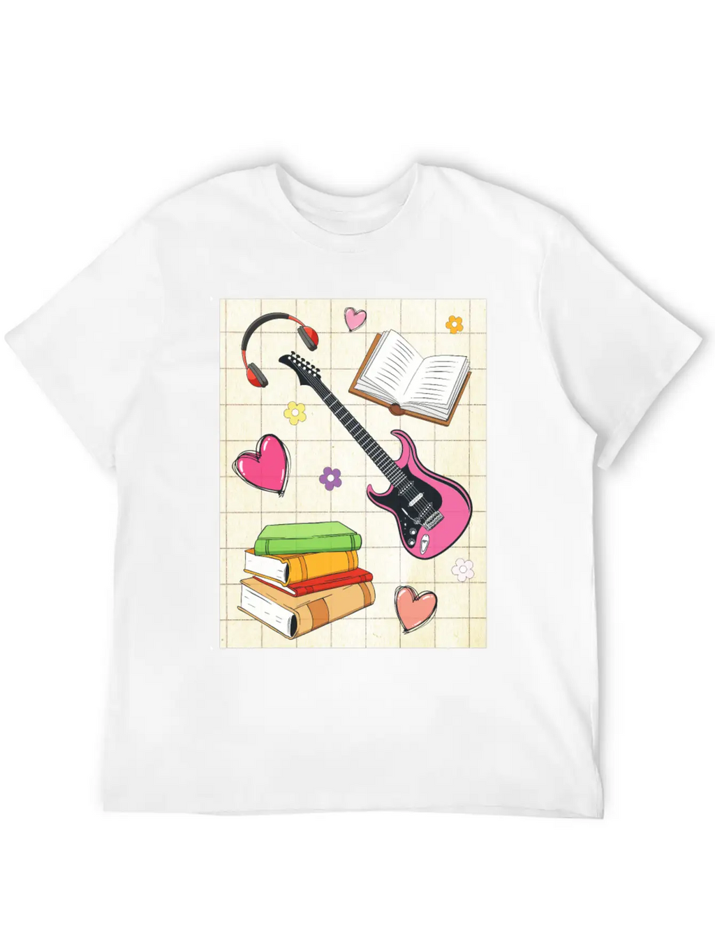 Downtown Girl Aesthetic Pattern Coquette Aesthetic Breathable Soft Cotton T-Shirt – Timeless Casual Look