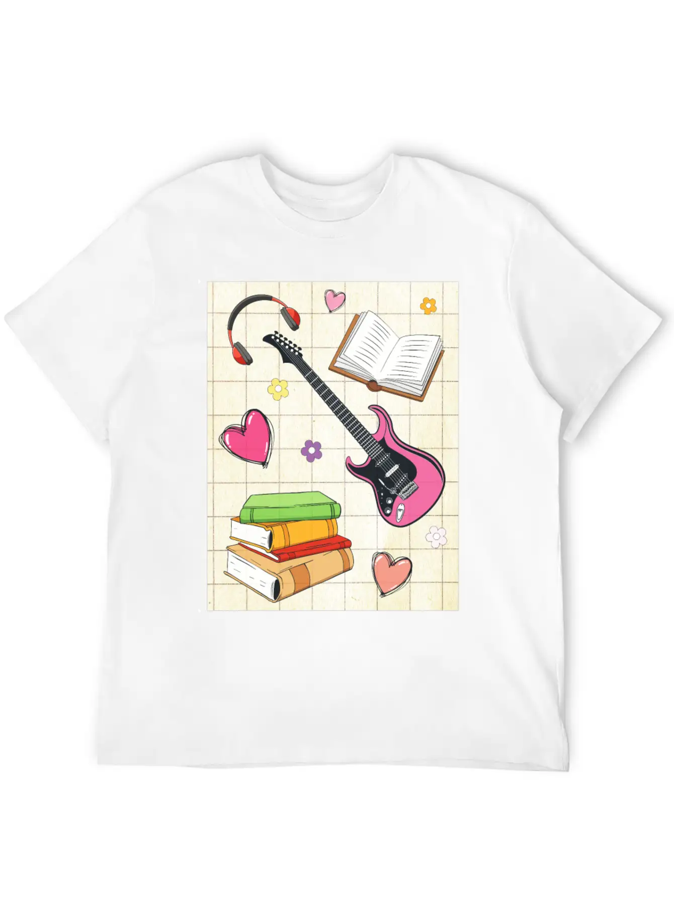 Downtown Girl Aesthetic Pattern Coquette Aesthetic Breathable Soft Cotton T-Shirt – Timeless Casual Look