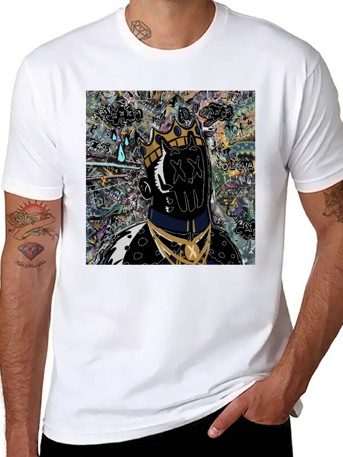 DR ROBO7 DRIPTORIUM Stylish Everyday T-Shirt – Unisex Basic Cotton Tee