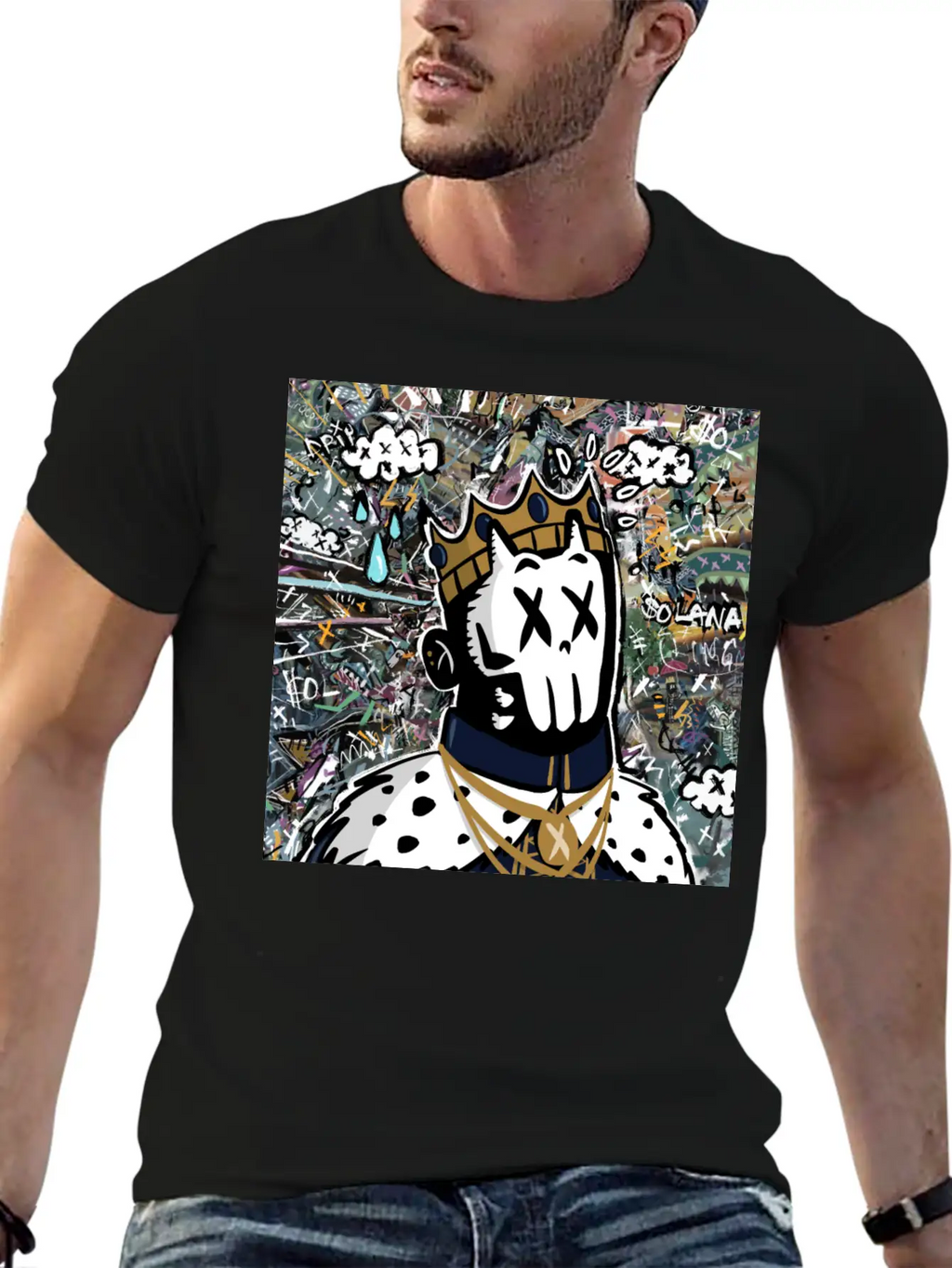 DR ROBO7 DRIPTORIUM Stylish Everyday T-Shirt – Unisex Basic Cotton Tee